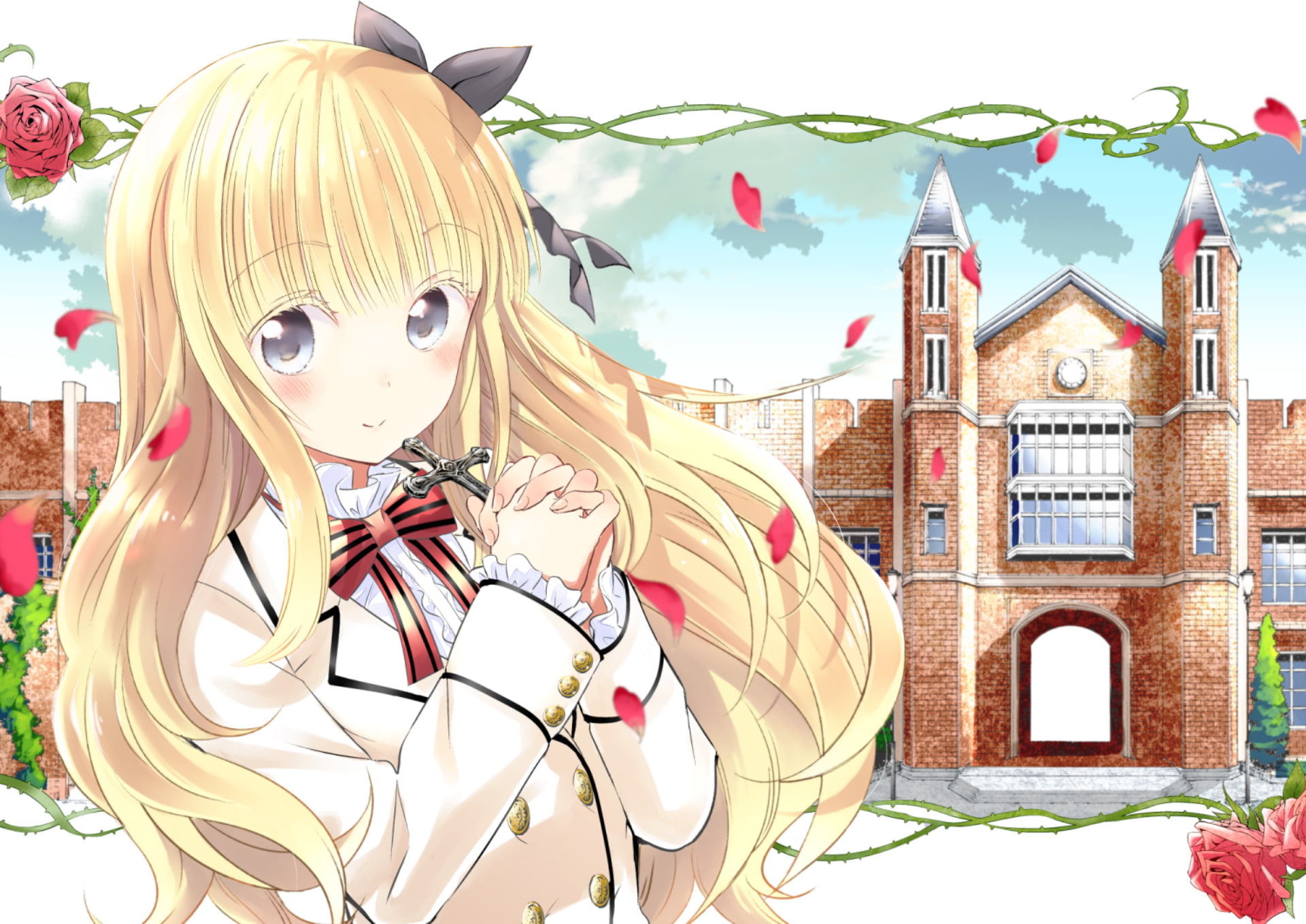 1080P, Anime, Kishuku Gakkou No Juliet, Juliet Persia, HD Wallpaper