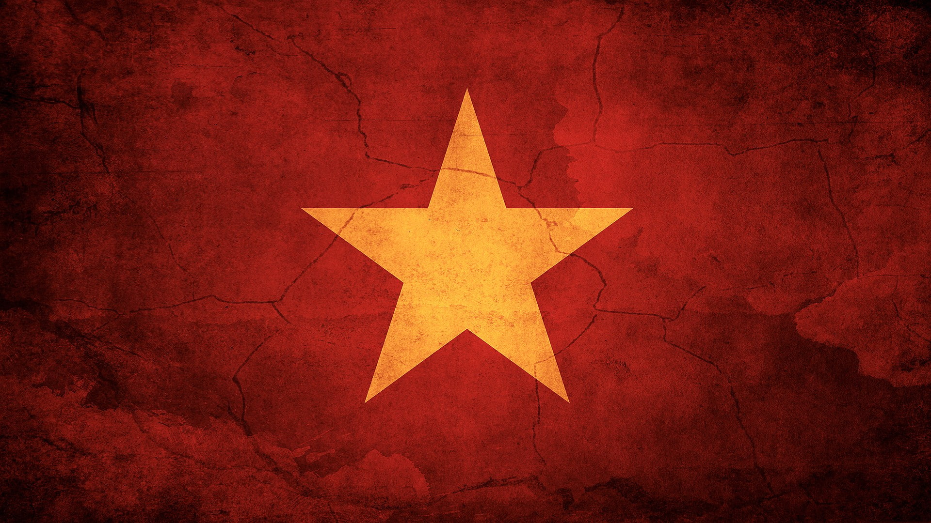 Flag of Vietnam, 1080P, Flags, HD Wallpaper
