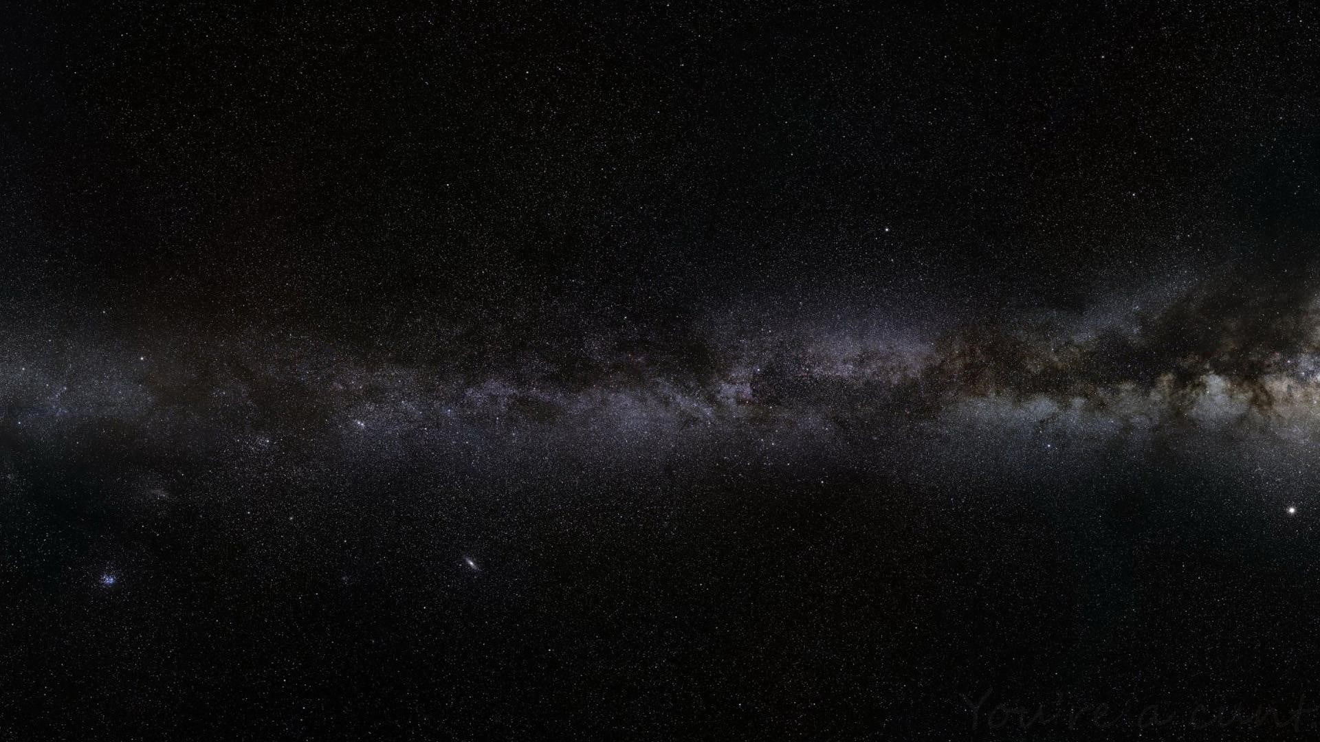 no people, nature, outdoors, star, scenics - nature, tranquil scene, space, star - space, galaxy, space exploration, 1080P, night, low angle view, cluster, HD Wallpaper