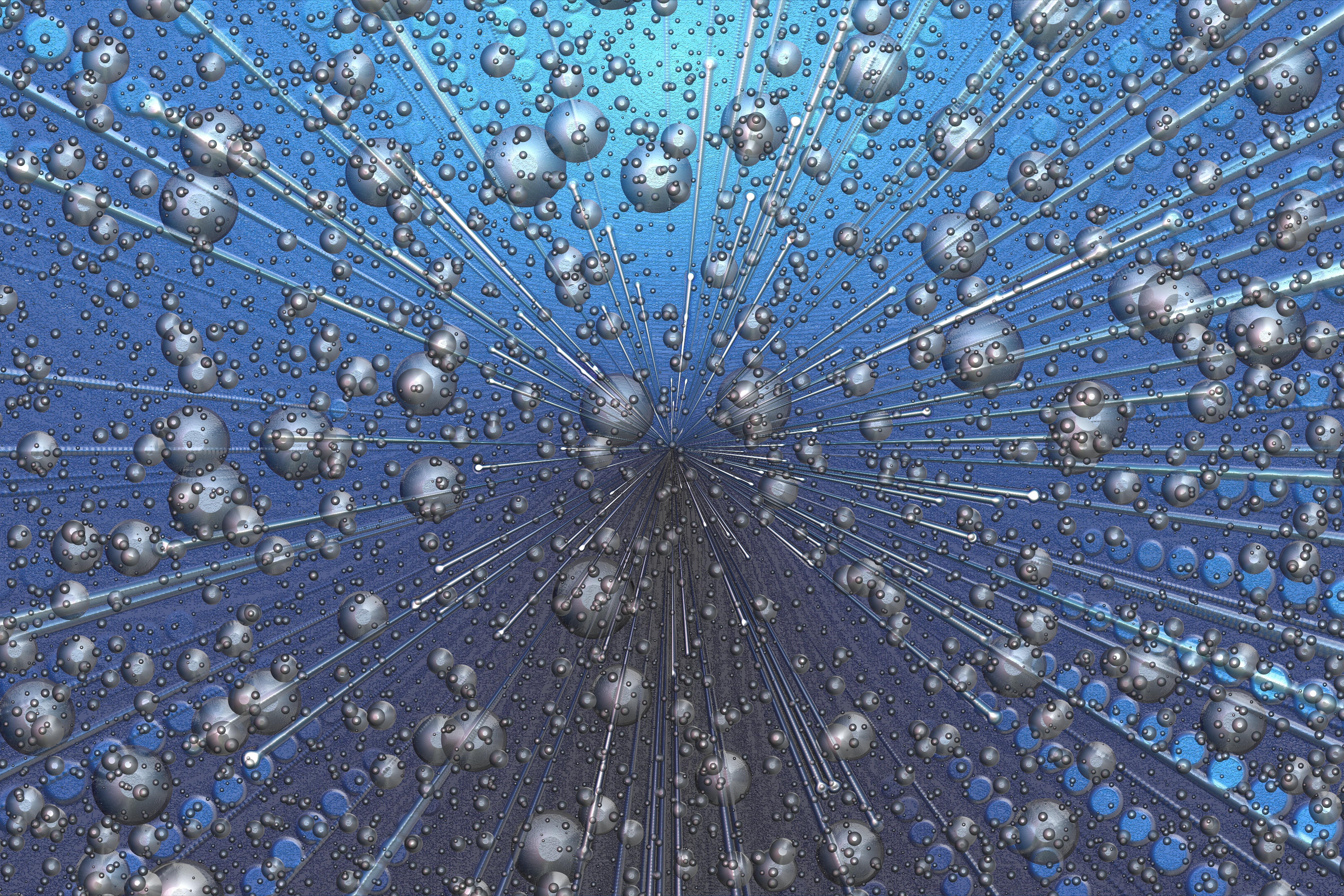 5K, particles, quantum physics, wave, HD Wallpaper