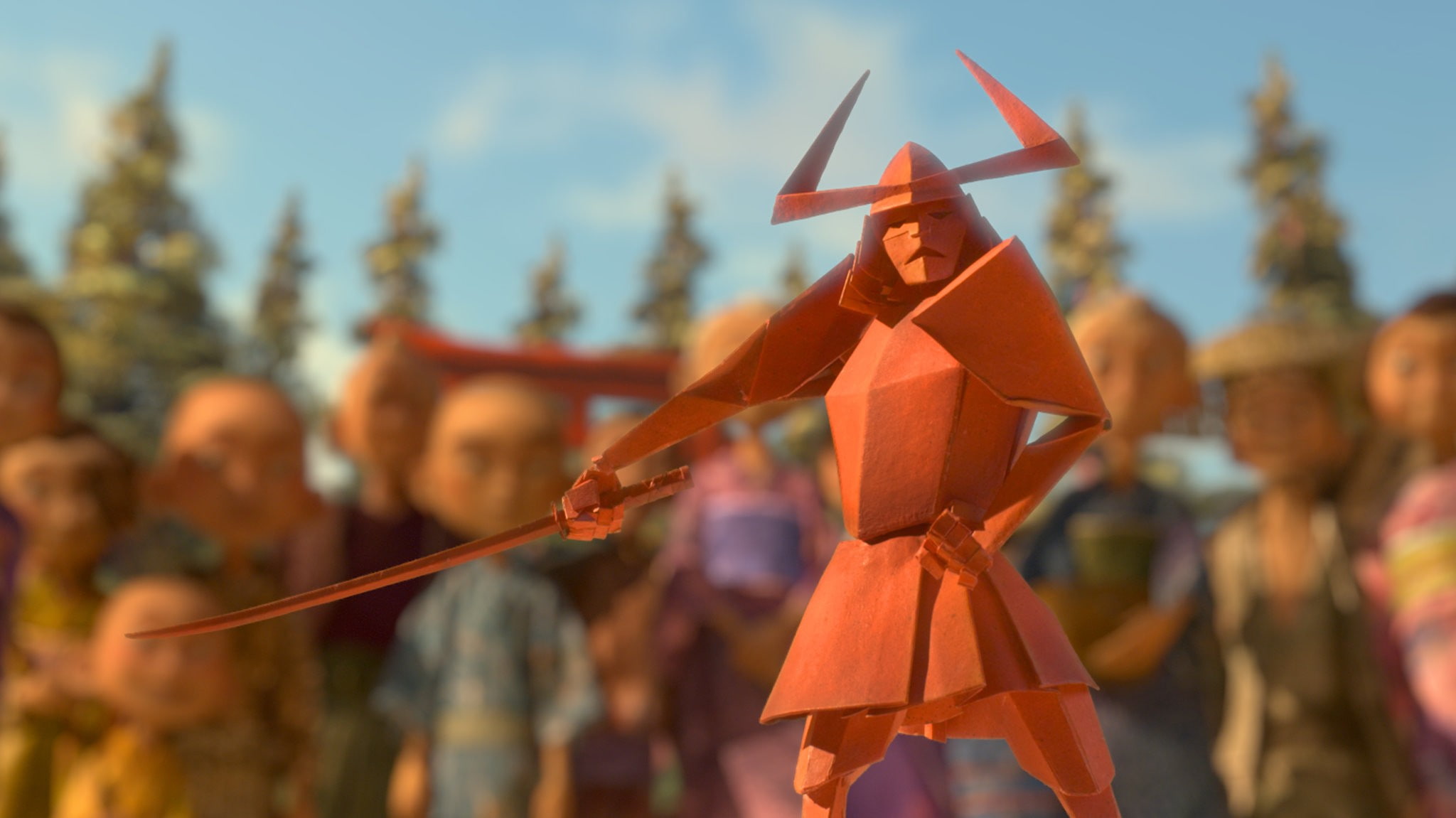 samurai, kubo and the two strings, 1080P, origami, HD Wallpaper