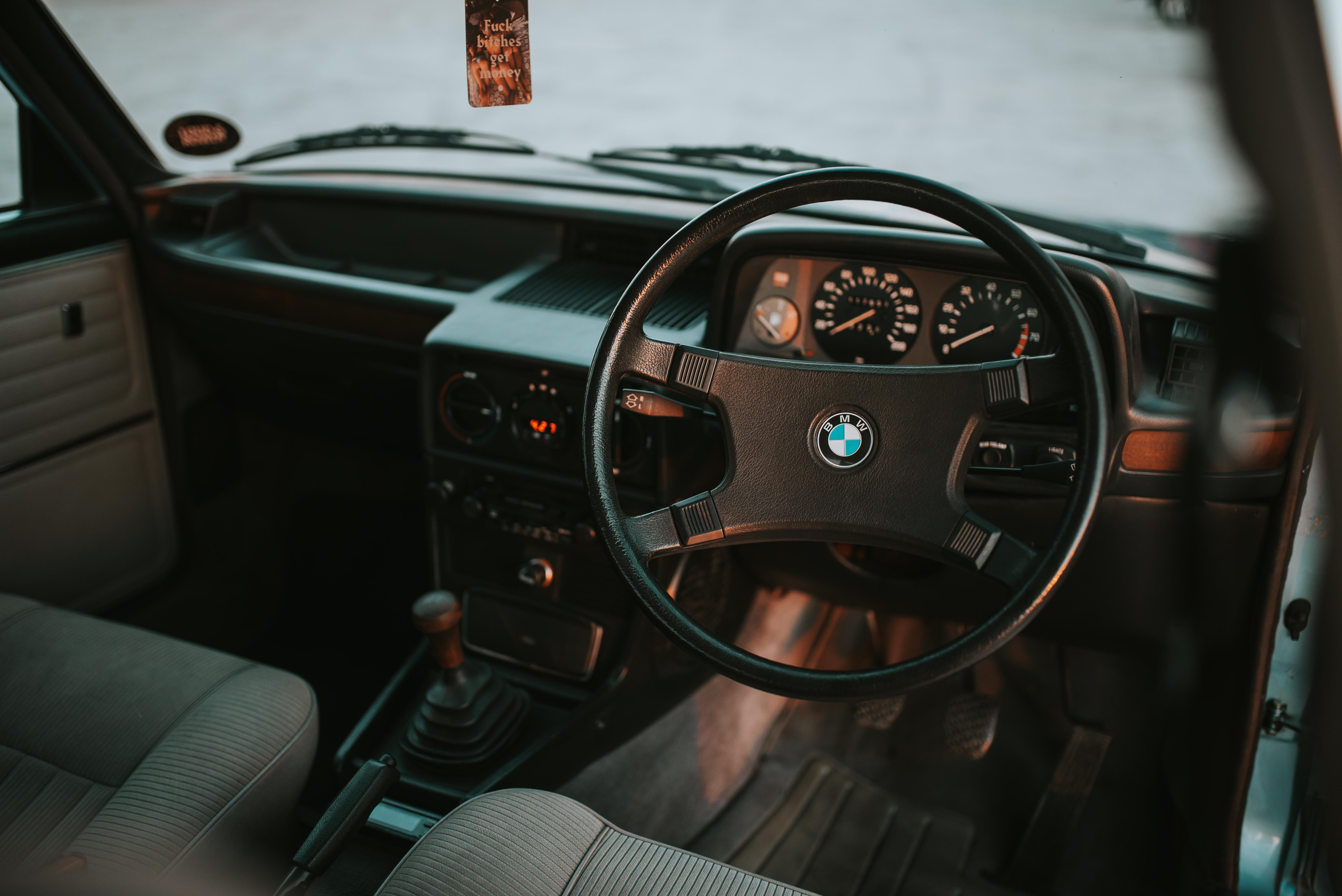 wheel, control, gearshift, focus on foreground, indoors, electronics, steering wheel, logo, car, car interior, transportation, interior, control panel, HD Wallpaper