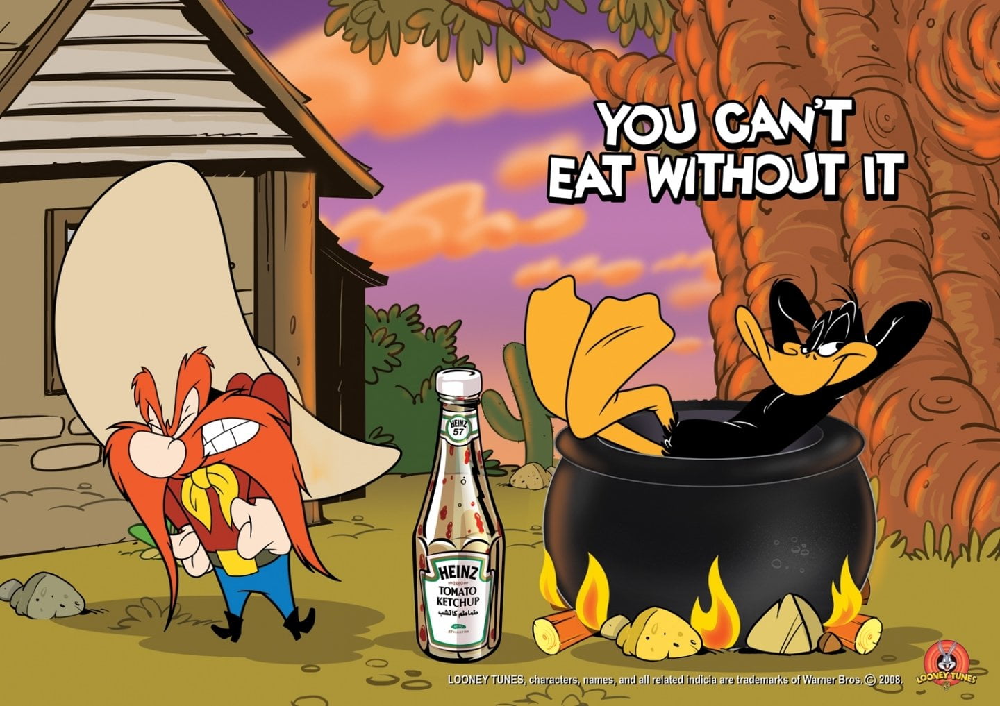 tree, western script, vertebrate, food and drink, TV Show, representation, Daffy, animal, 720P, architecture, communication, fruit, wellbeing, text, art and craft, HD Wallpaper