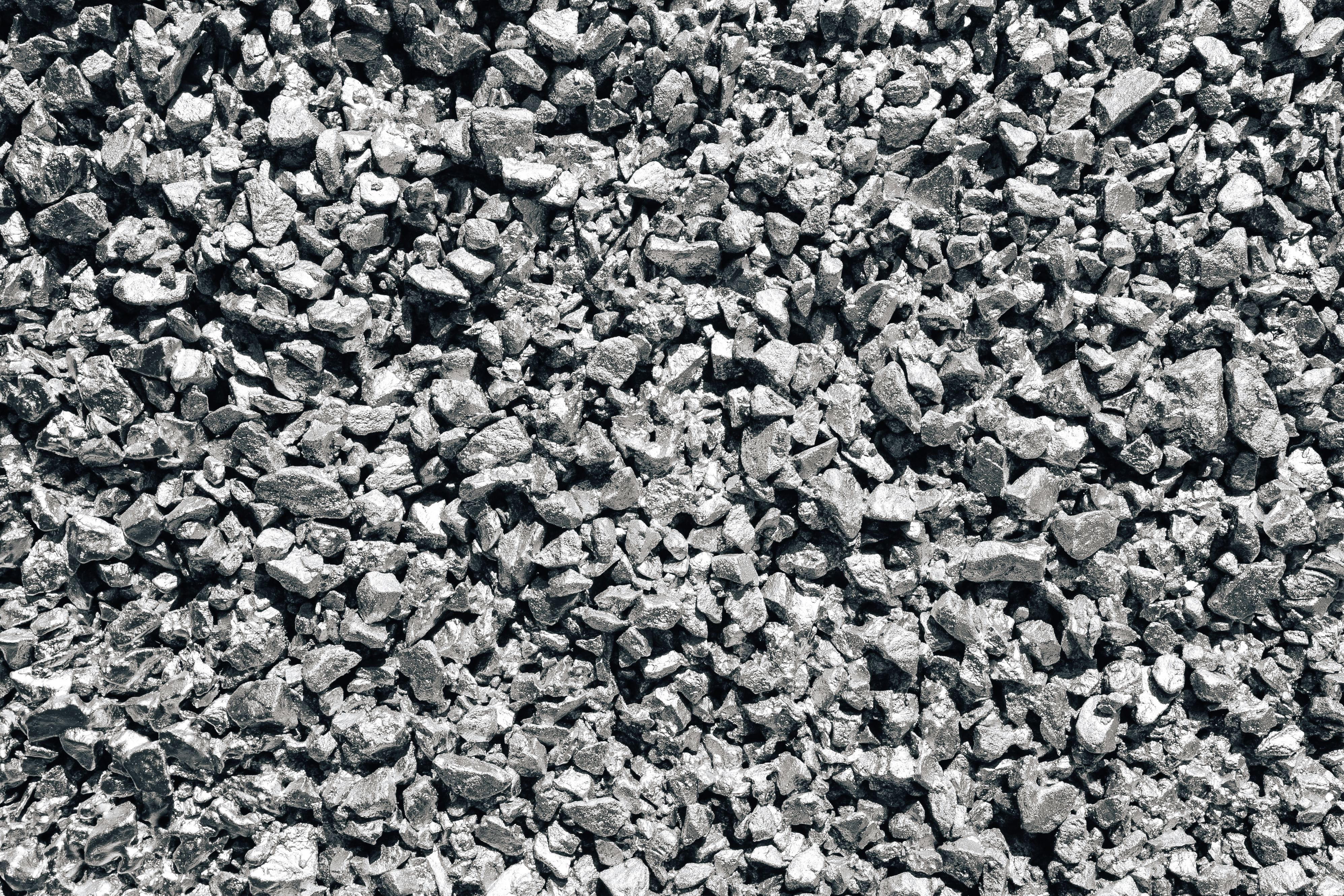 rock - object, pattern, wall, high angle view, gravel, no people, silver, textured Effect, close-up, pebble, land, black Color, material, 4K, stone Material, HD Wallpaper