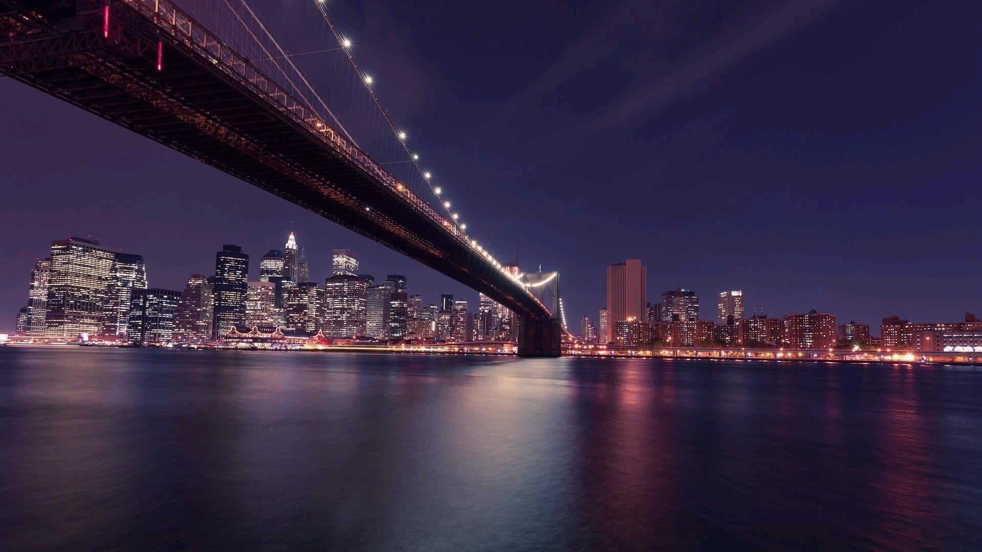 city lights, united states, built structure, 1080P, no people, urban skyline, architecture, building exterior, modern, reflection, cityscape, landscape, HD Wallpaper