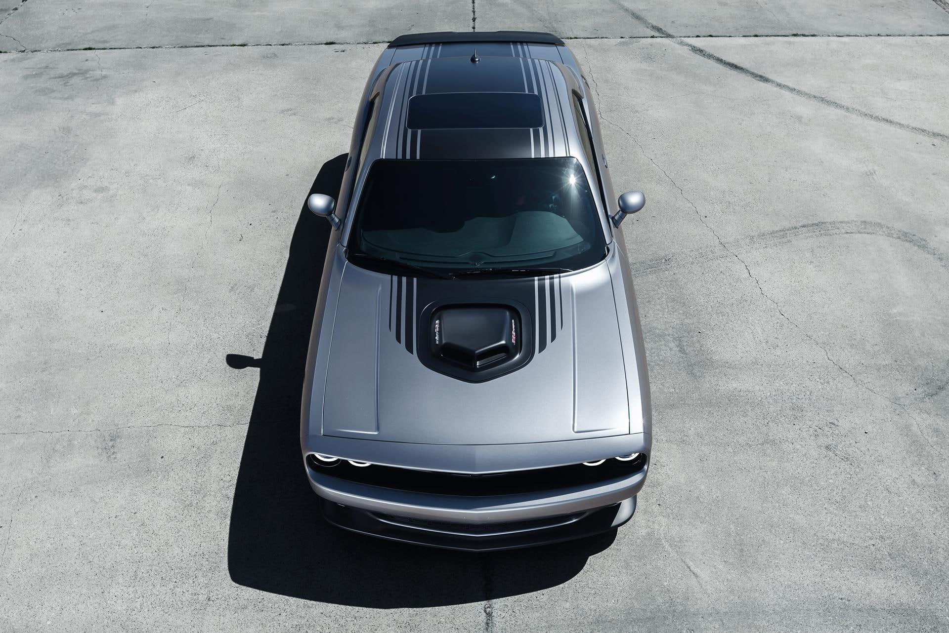 no people, black color, shaker, dodge, challenger, speed, outdoors, transportation, front view, 1080P, stationary, motor vehicle, on the move, modern, HD Wallpaper