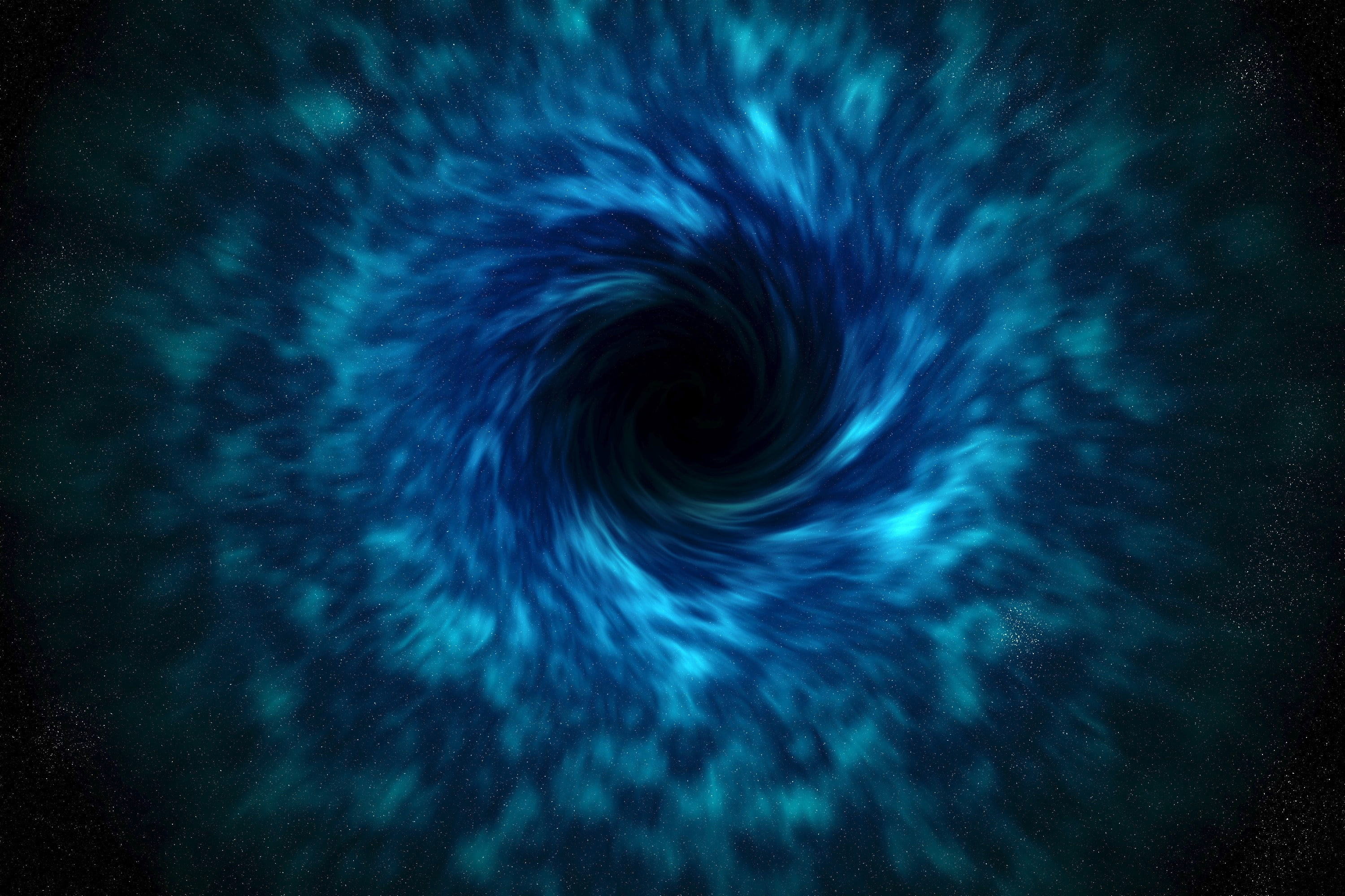 2K, infinity, mystery, swirl, abstract backgrounds, dark, space exploration, star - space, astronomy, space, no people, beauty in nature, black holes, HD Wallpaper