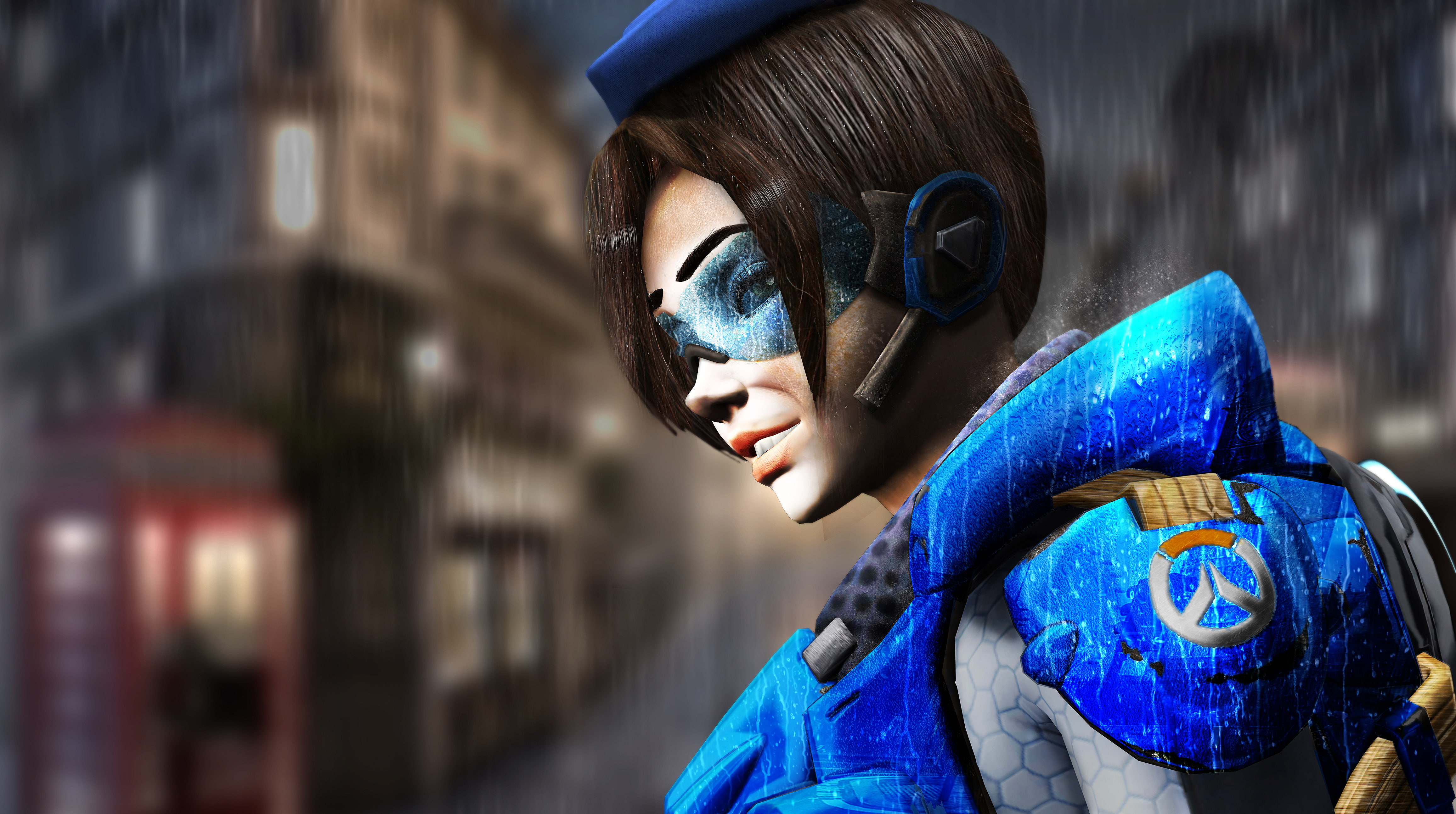 tracer, 4K, cadet, overwatch, HD Wallpaper