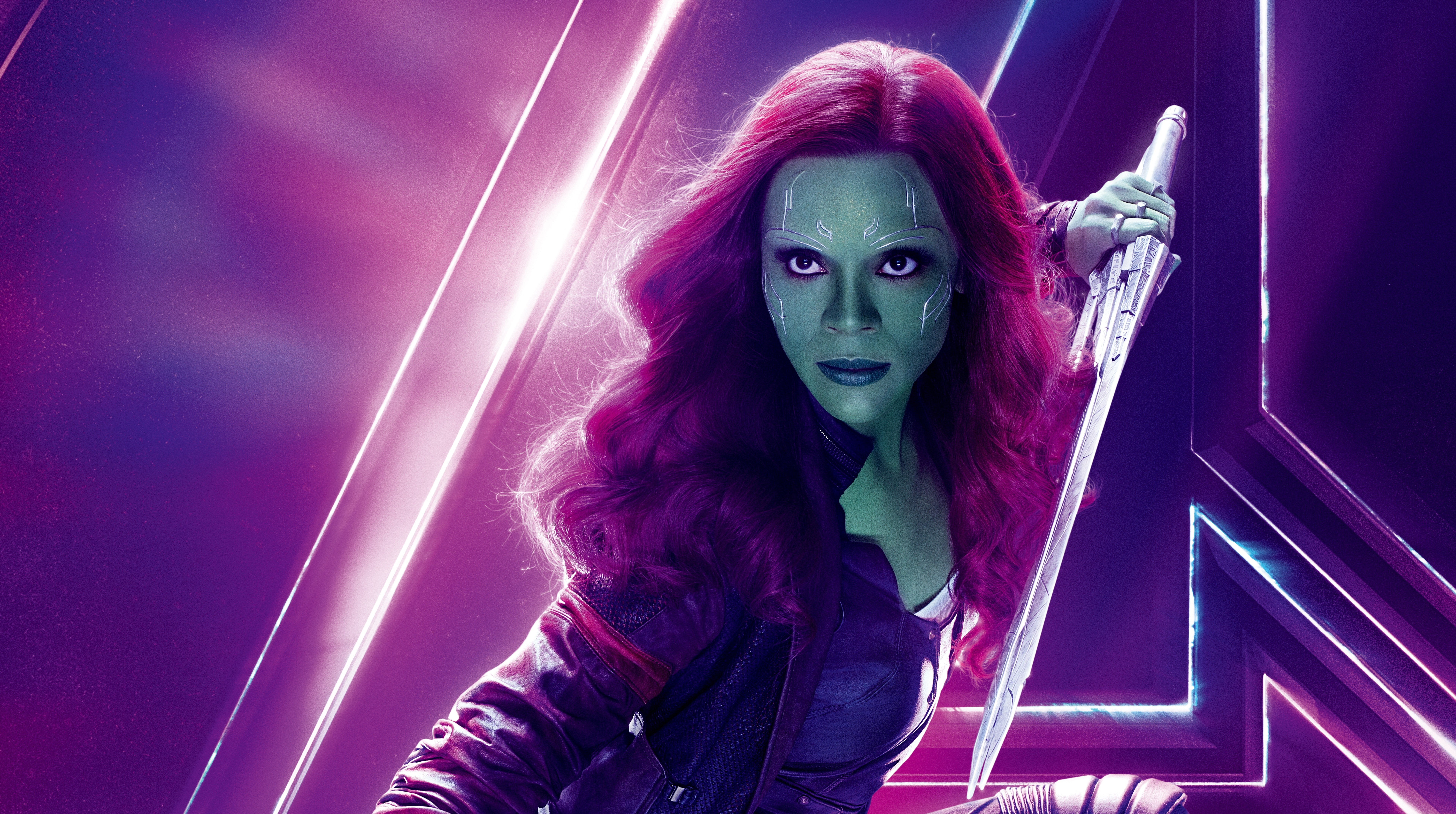 stage, stage - performance space, ZoeSaldana, arts culture and entertainment, 2018, one person, beautiful woman, nightlife, war, young women, event, Superhero, HD Wallpaper