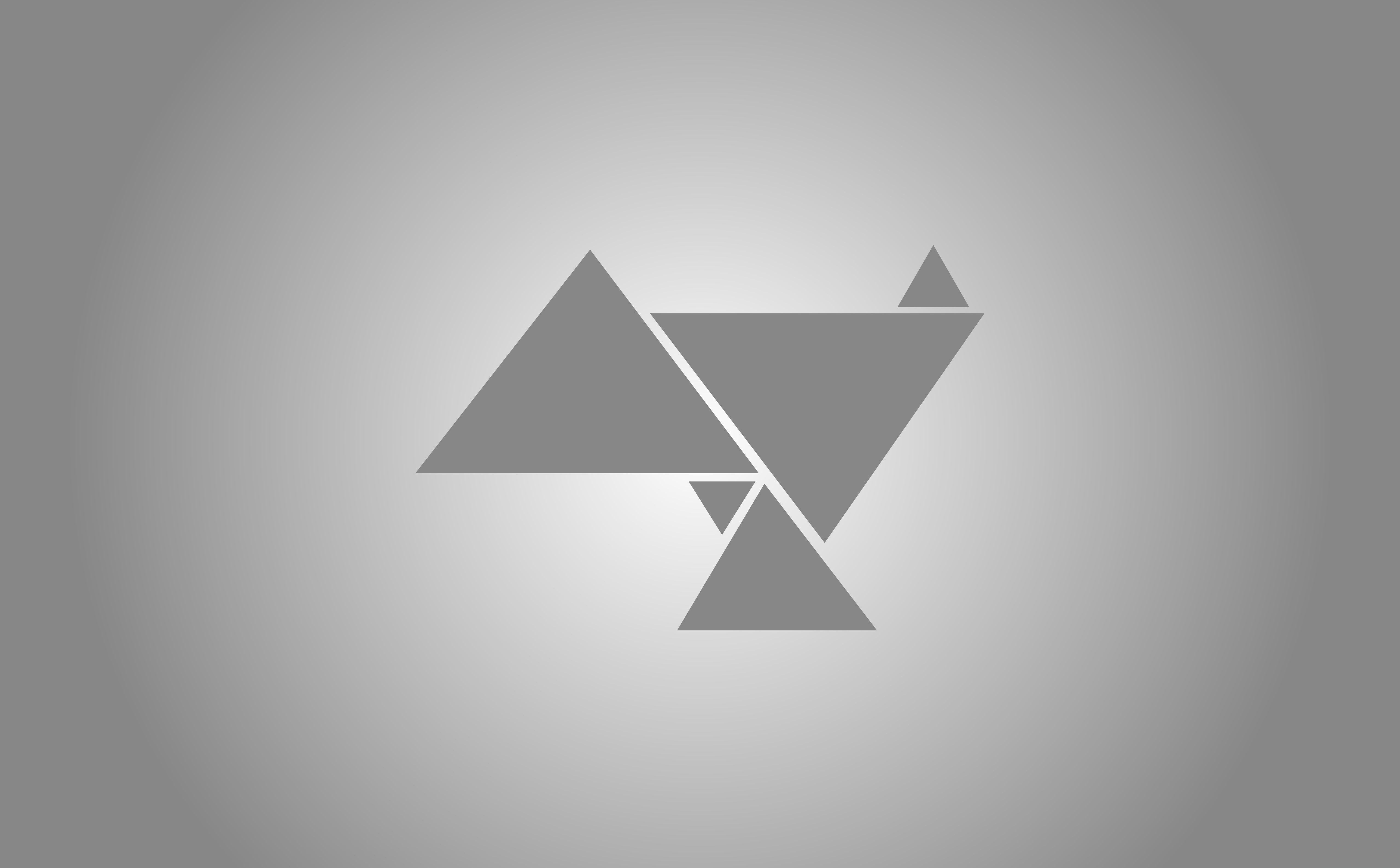 design, white background, computer icon, communication, triangle, Artistic, triangle shape, nature, arrow symbol, Abstract, gray background, studio shot, HD Wallpaper