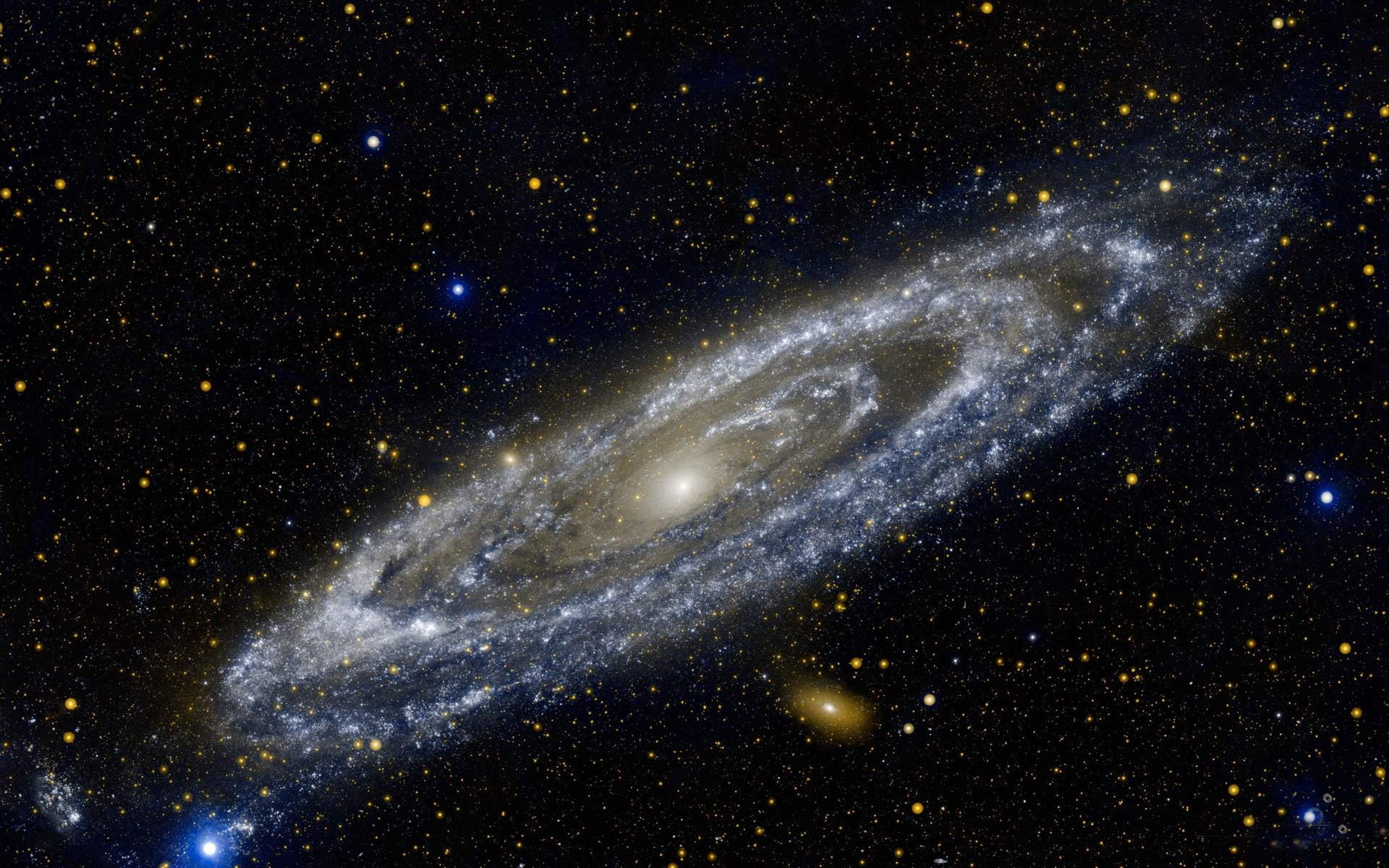 beautiful, colliding, outdoors, astronomy, space exploration, galaxies, milky, spiral, desktop, orbiting, nature, mystery, way, 1080P, universe, sky, space, HD Wallpaper