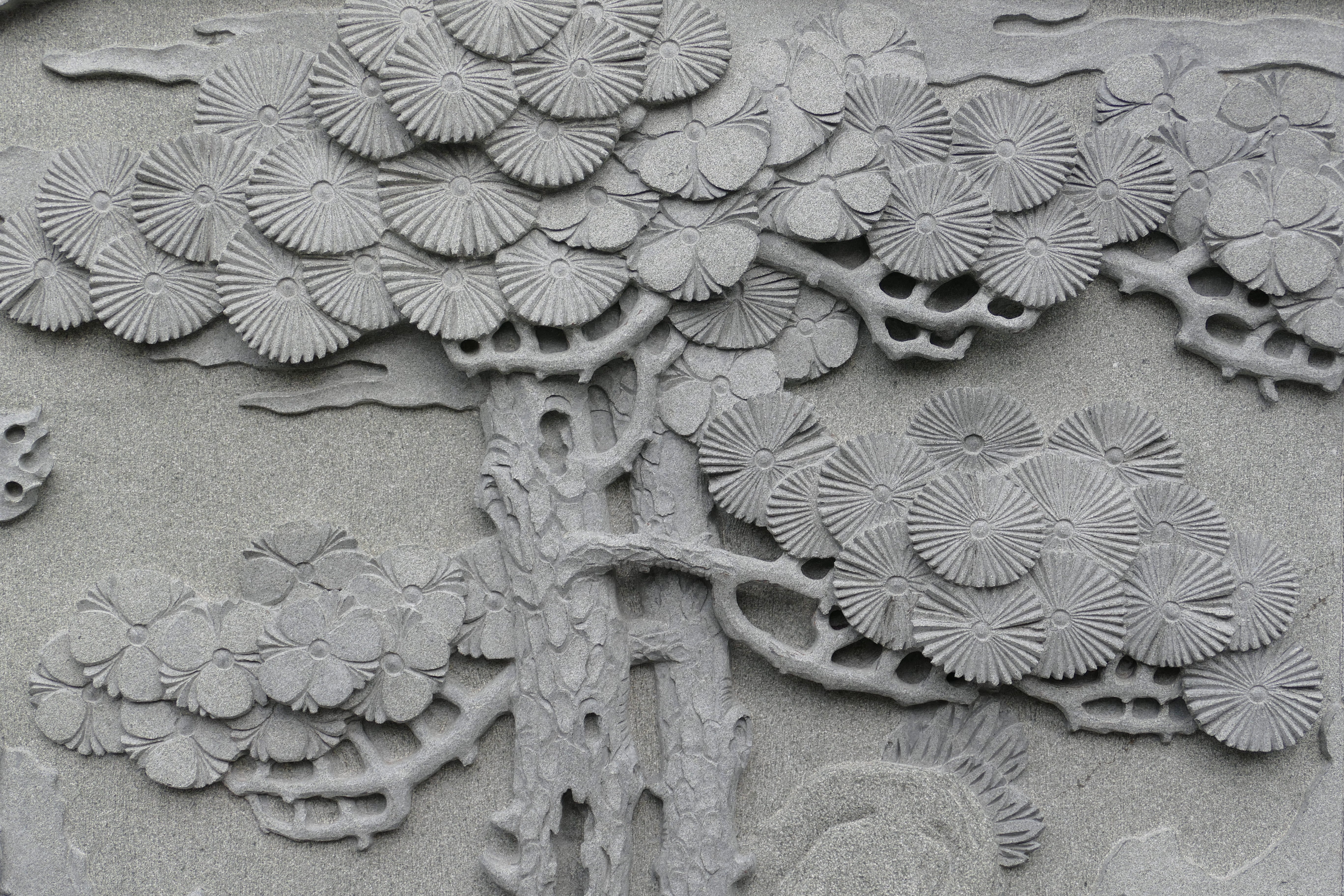 Taiwan, indoors, day, floral pattern, no people, animal, carving - craft product, nature, wall - building feature, Buddhism, gods, art and craft, full frame, HD Wallpaper