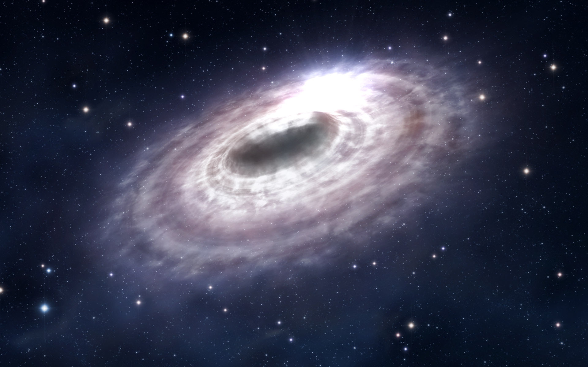 disk, stars, nebula, birth, 1080P, HD Wallpaper