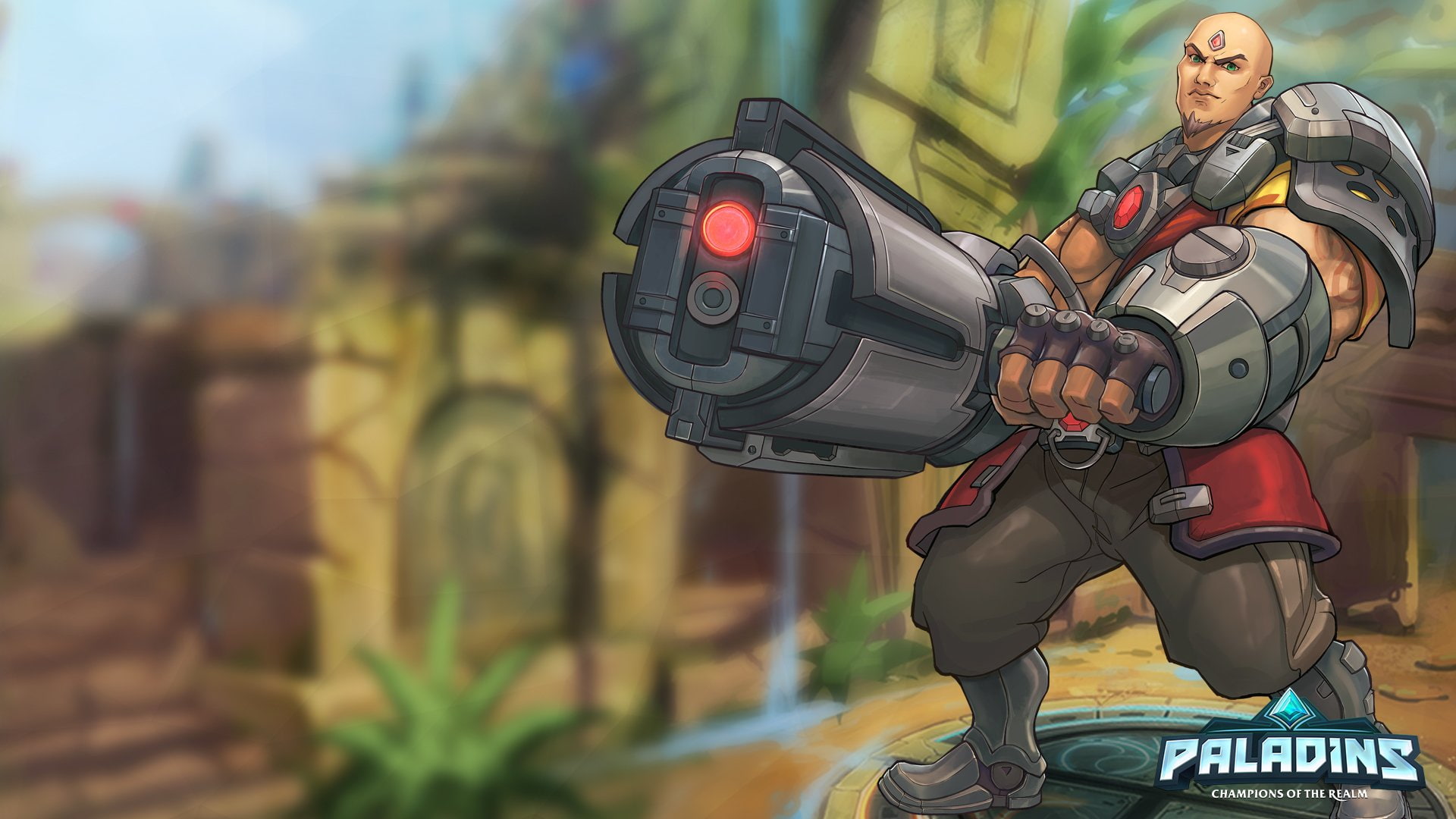 Paladins (Video Game), Paladins, Video Game, Buck (Paladins), 1080P, HD Wallpaper