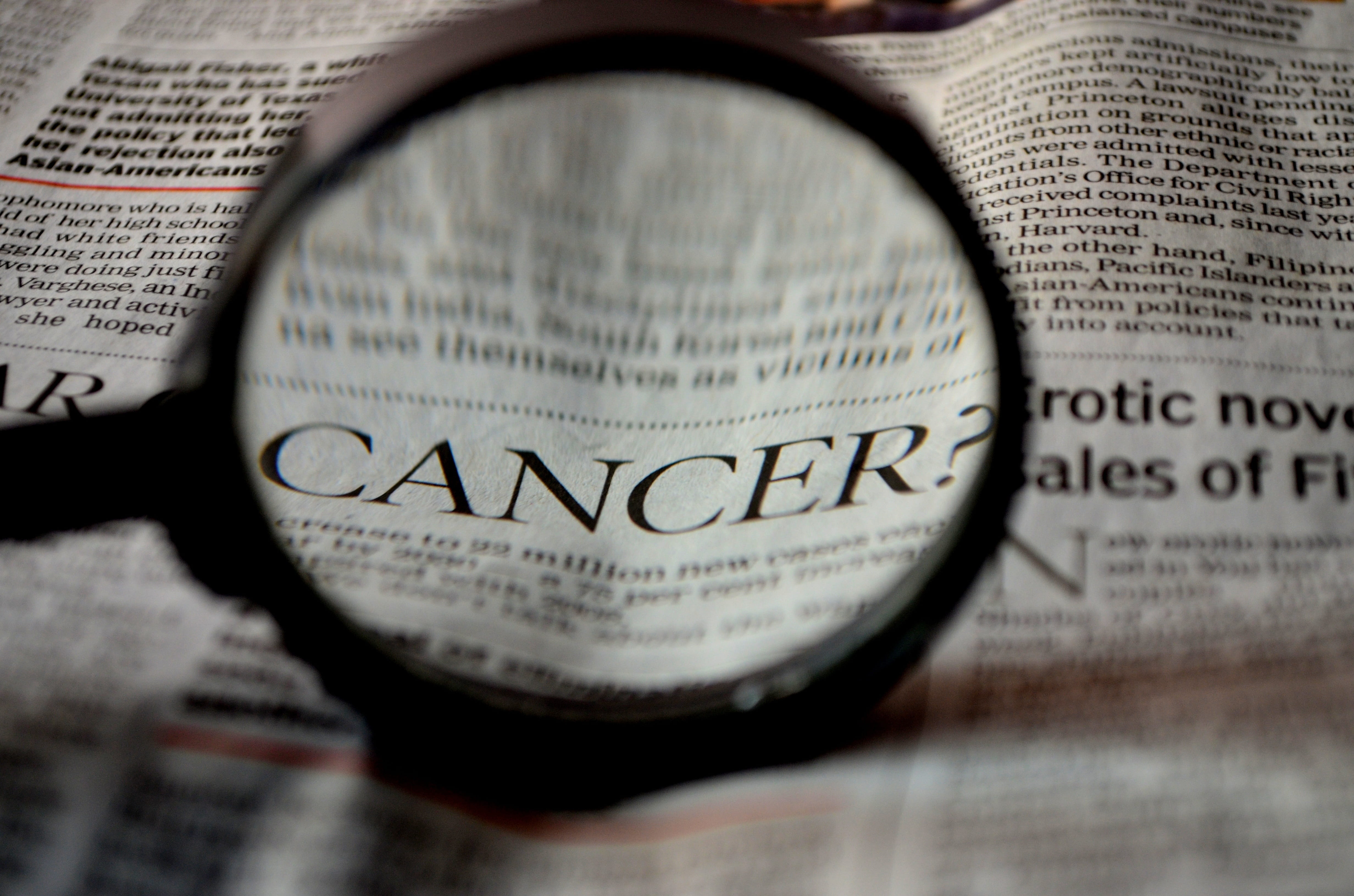 no people, cancer, glass, the media, article, photo, communication, magnifying glass, transparent, scrutiny, zoom, viewing, still life, printing, medicine, HD Wallpaper
