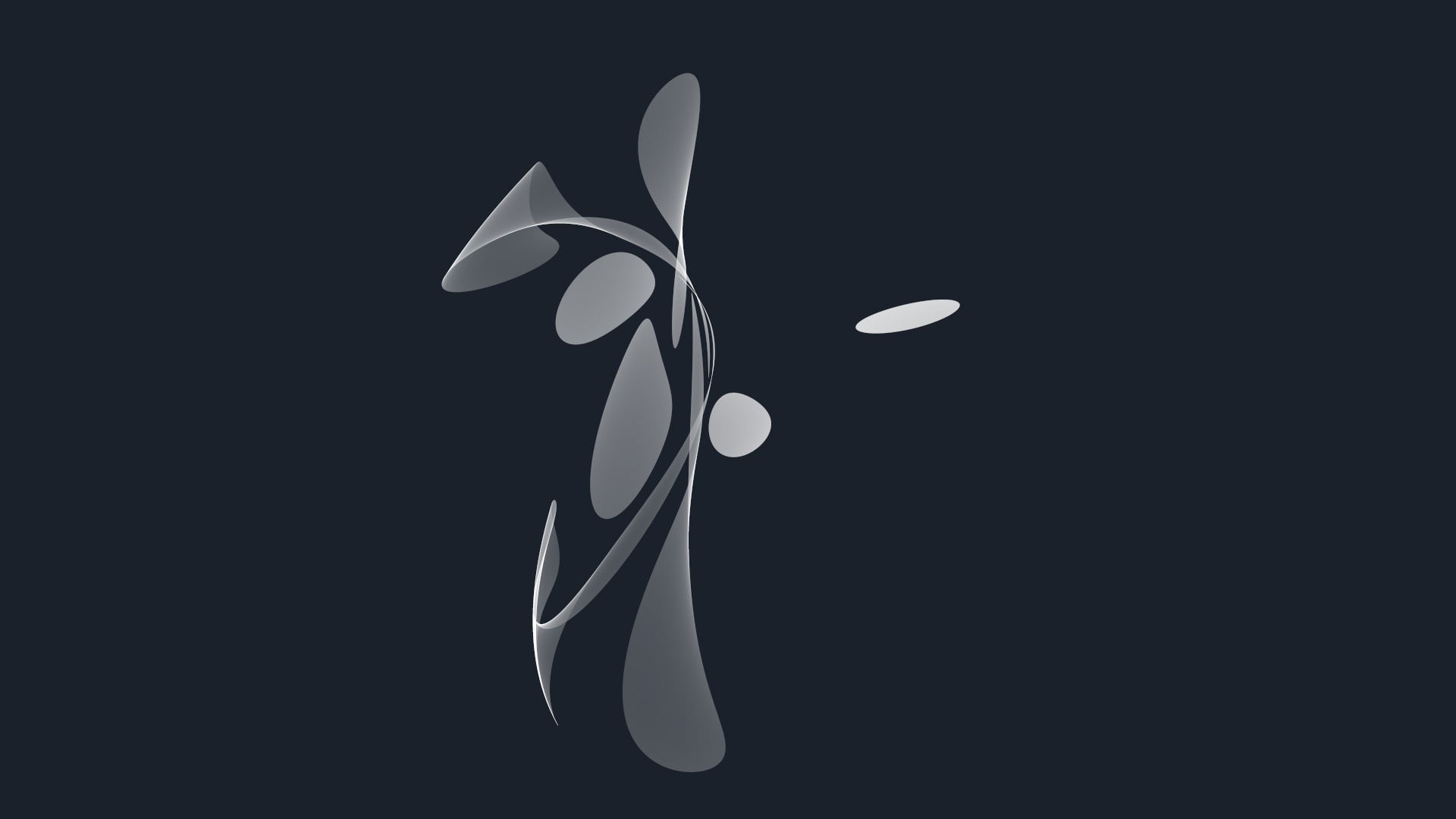 minimalism, panoramic, gray, close-up, animal representation, studio shot, white color, art and craft, shapes, shape, nature, moon, flower, abstract, indoors, HD Wallpaper