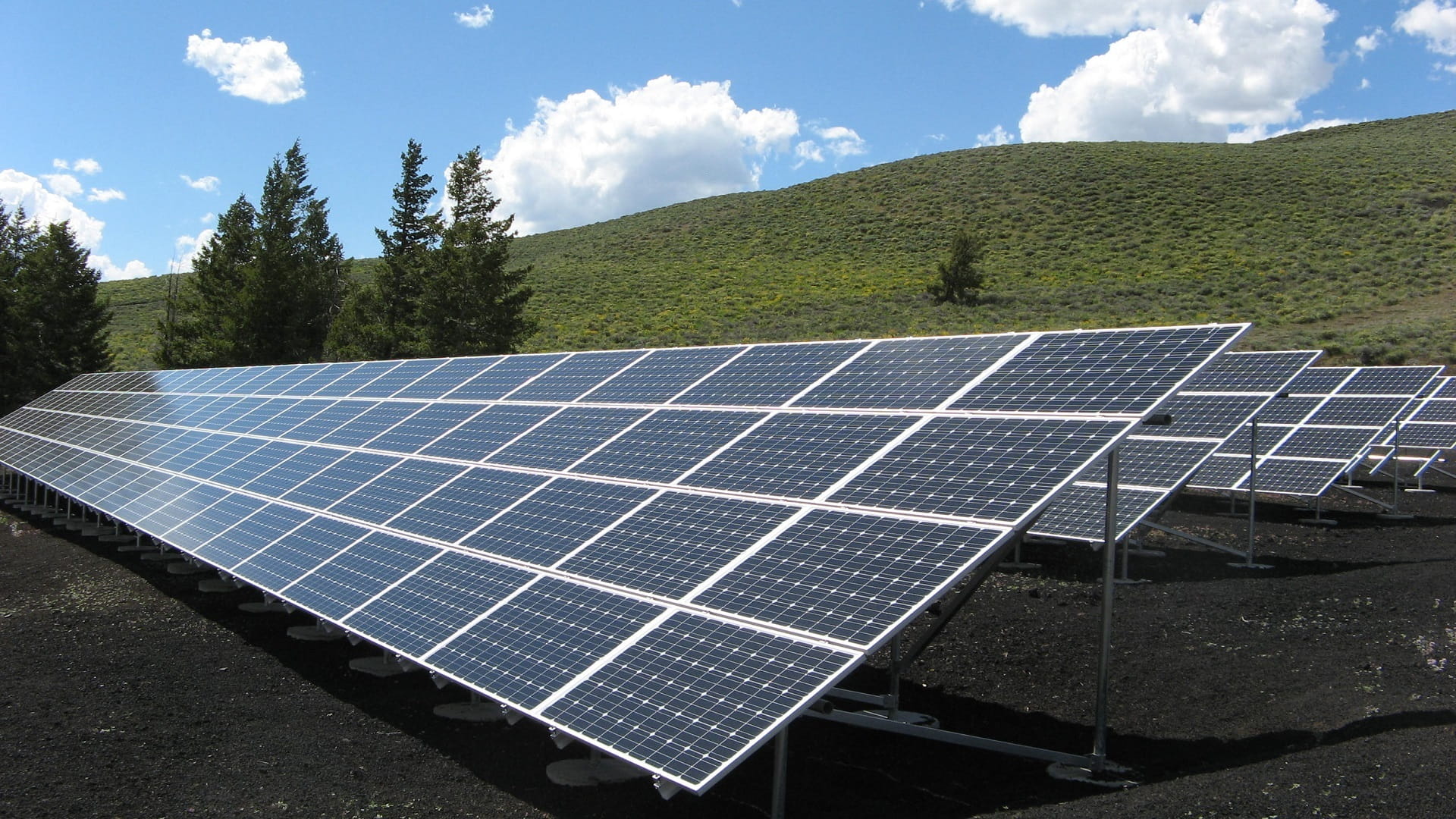 technology, sky, day, finance, fuel and power generation, sustainable, energy, eco, renewable, solar power station, power supply, panels, alternative energy, HD Wallpaper