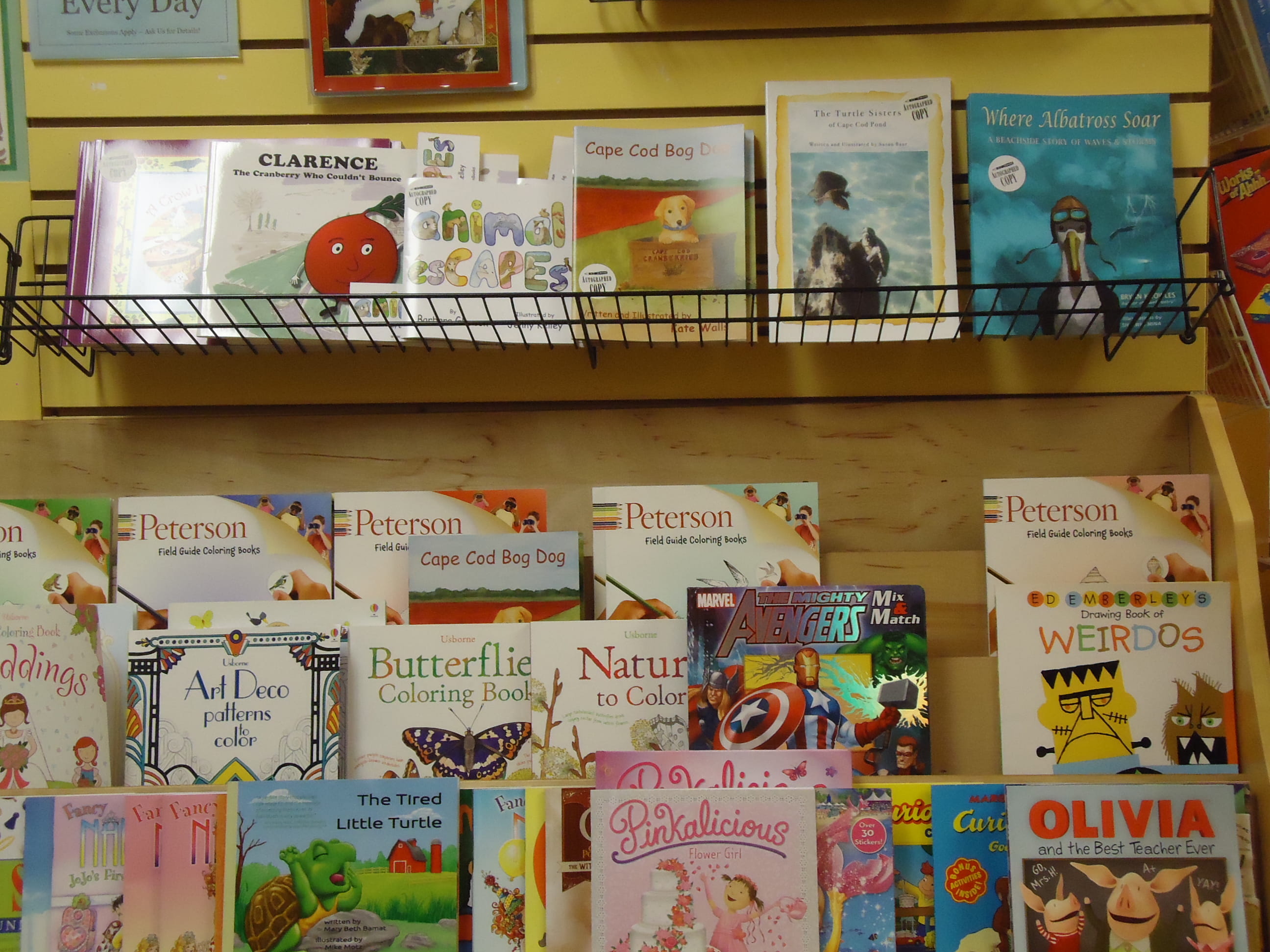 shop, collection, store, representation, text, art and craft, display, kids, shelves, human representation, arrangement, script, rack, western script, communication, HD Wallpaper