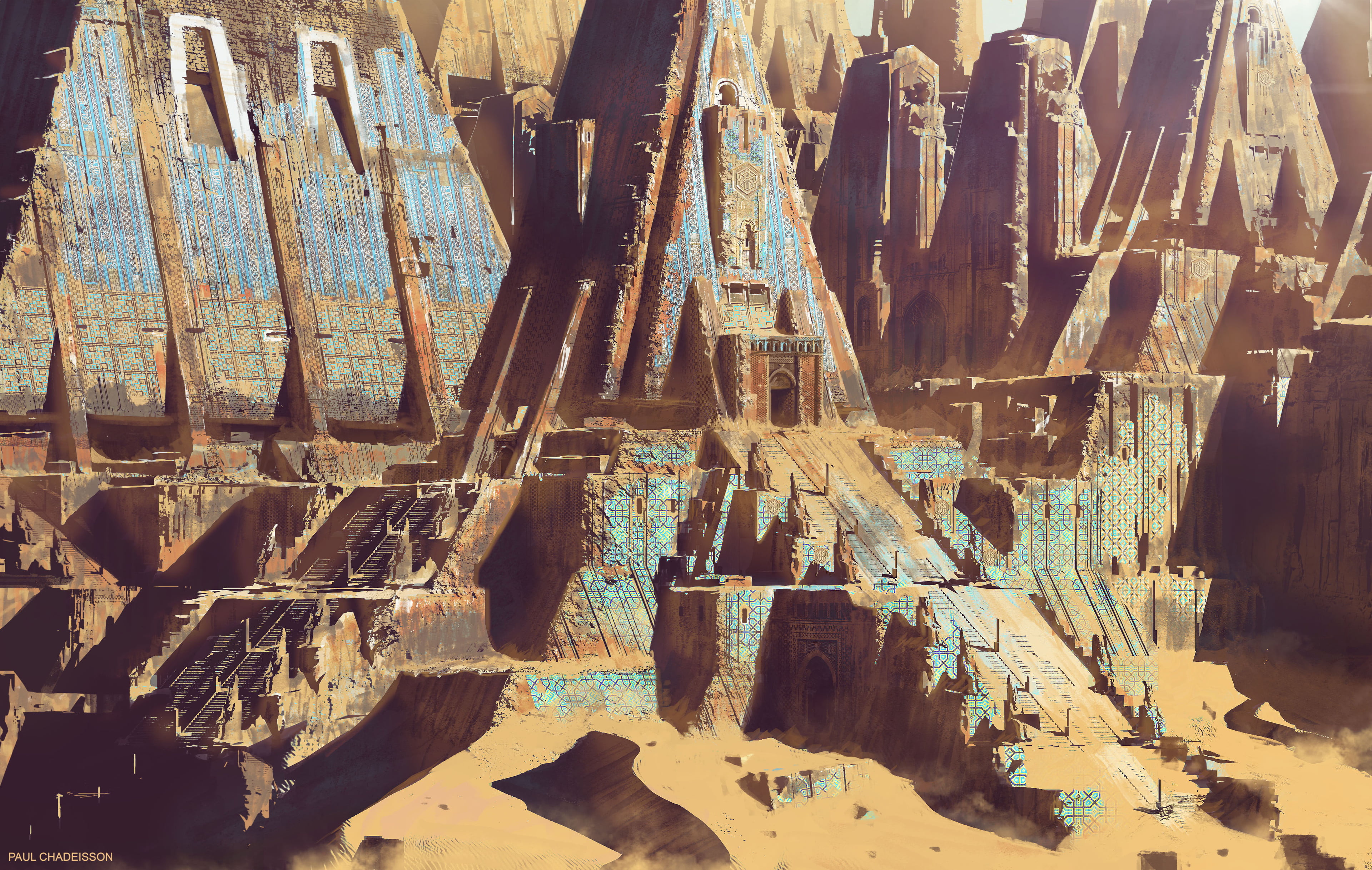 artwork, 4K, Paul Chadeisson, concept art, HD Wallpaper