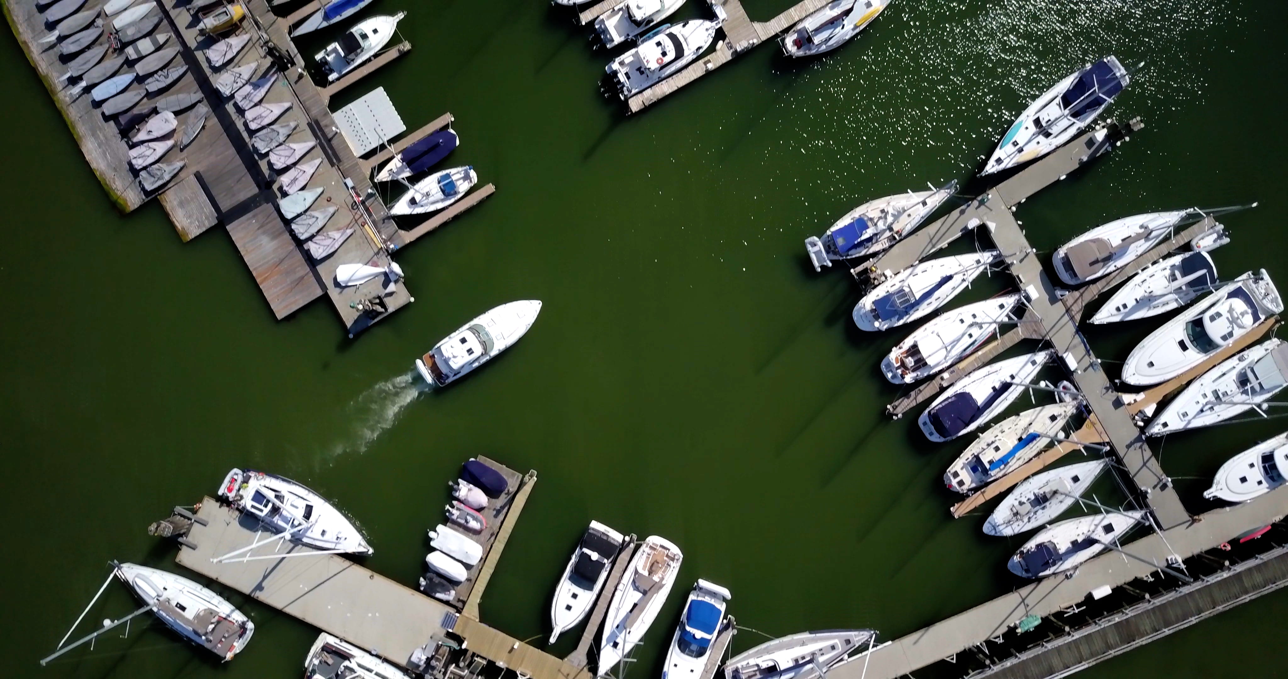 moored, area, nautical vessel, transportation, eye, aerial, large group of objects, marina, view, day, motor, reflection, s, from above, waterfront, docking, HD Wallpaper