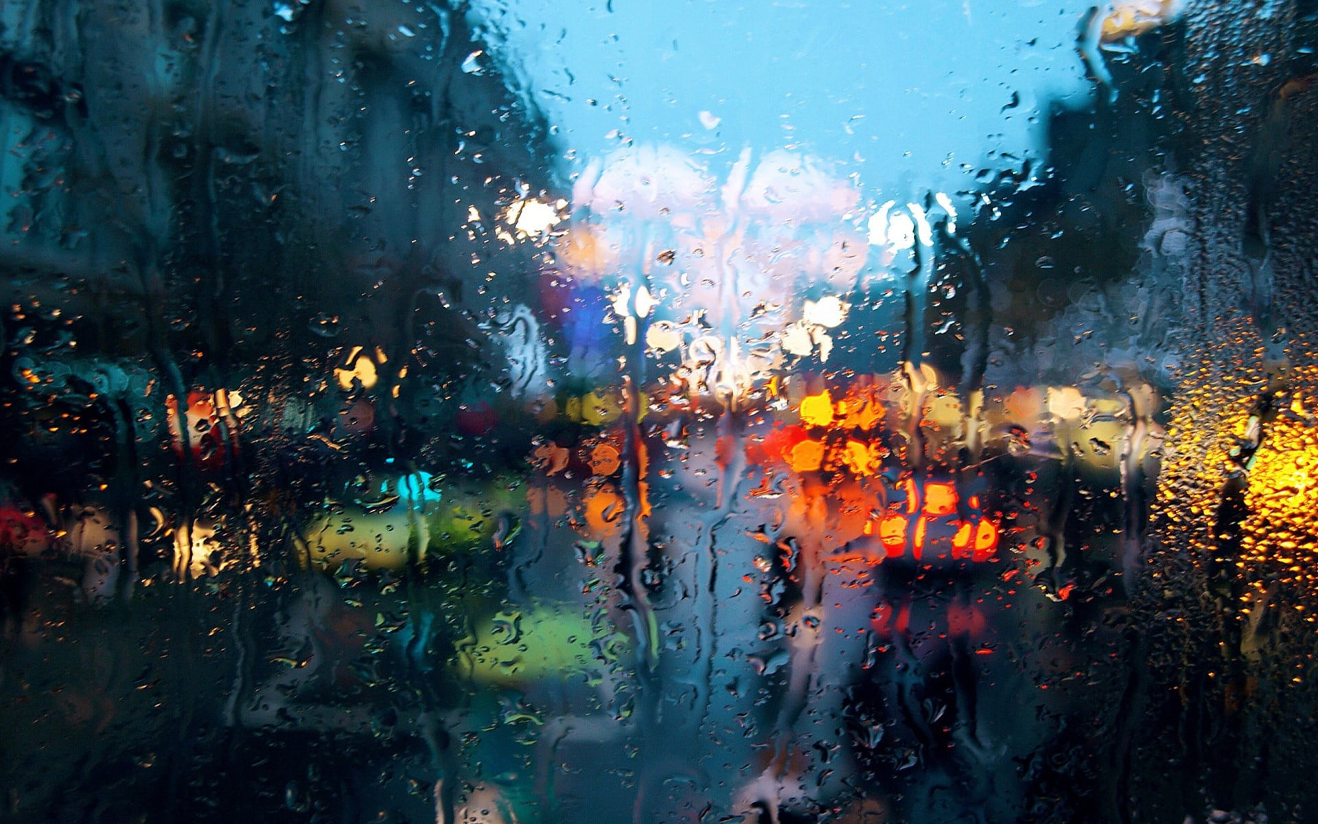 transparent, rain, 1080P, glass - material, water on glass, wet, transportation, car, water, motor vehicle, city, rainy season, vehicle, no people, window, HD Wallpaper