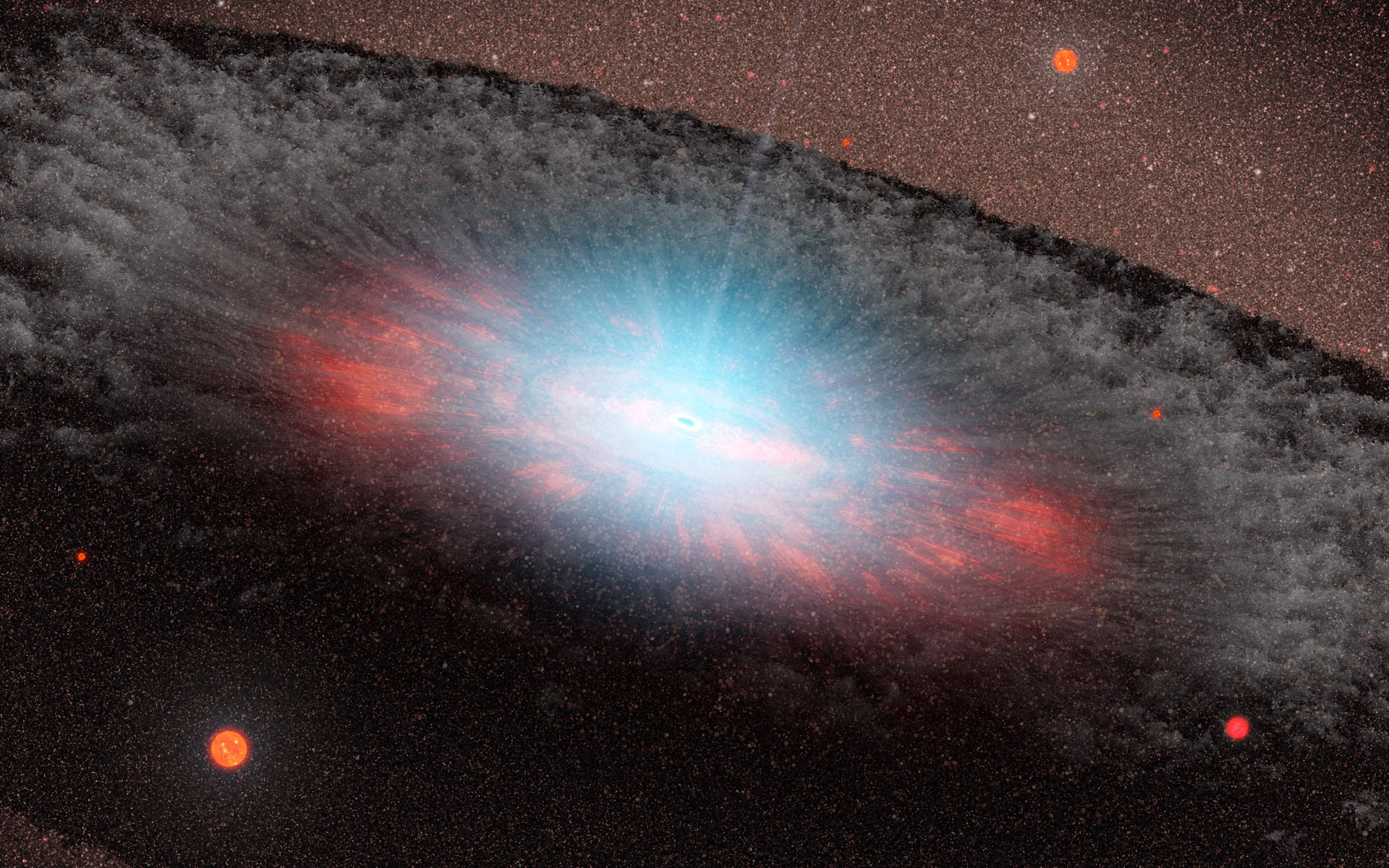 1080P, Sci Fi, Quasar, HD Wallpaper
