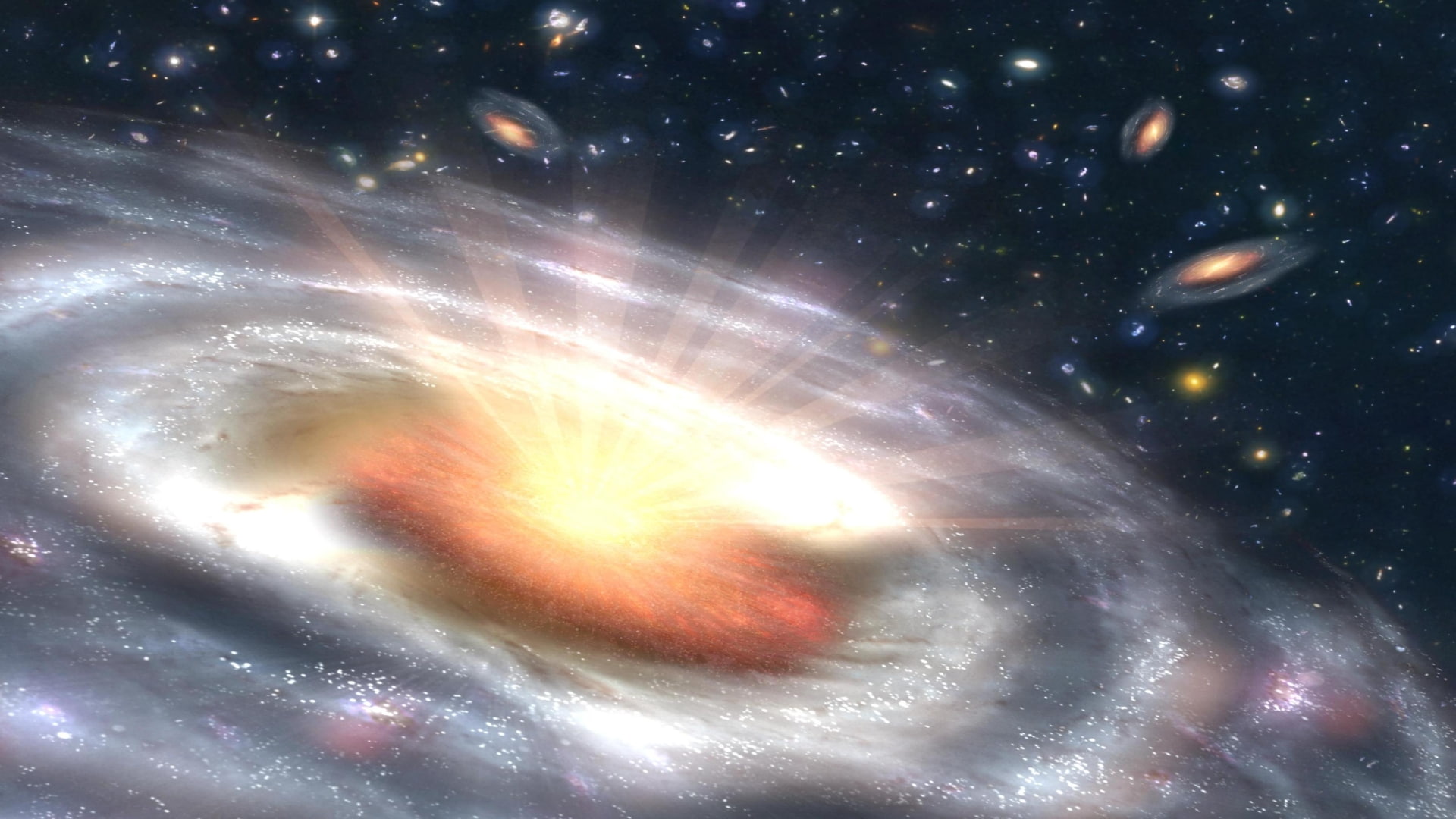Sci Fi, Quasar, 1080P, HD Wallpaper