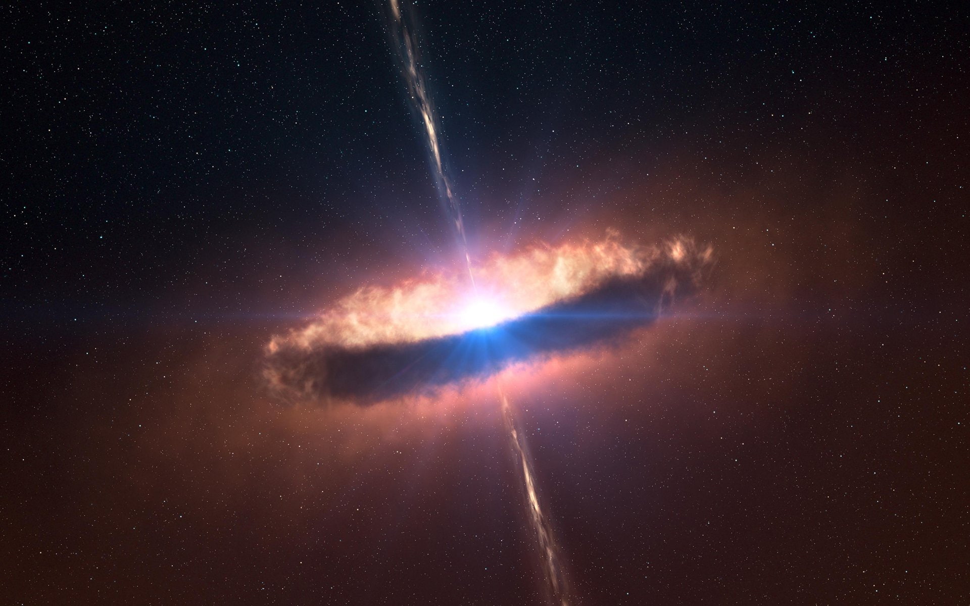 1080P, Sci Fi, Quasar, HD Wallpaper
