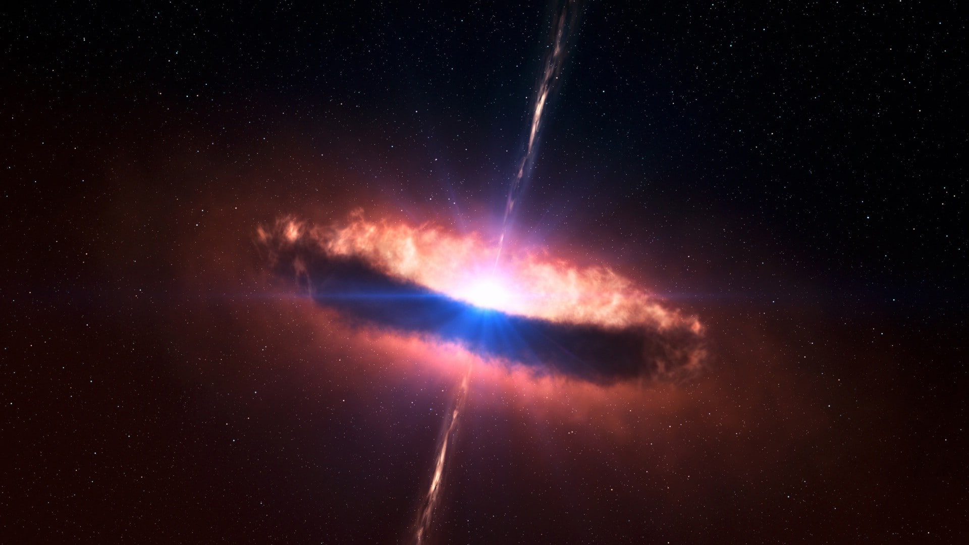 astronomy, no people, nature, star, blue, star field, illuminated, sky, star - space, space exploration, galaxy, power in nature, scenics - nature, Quasars, HD Wallpaper