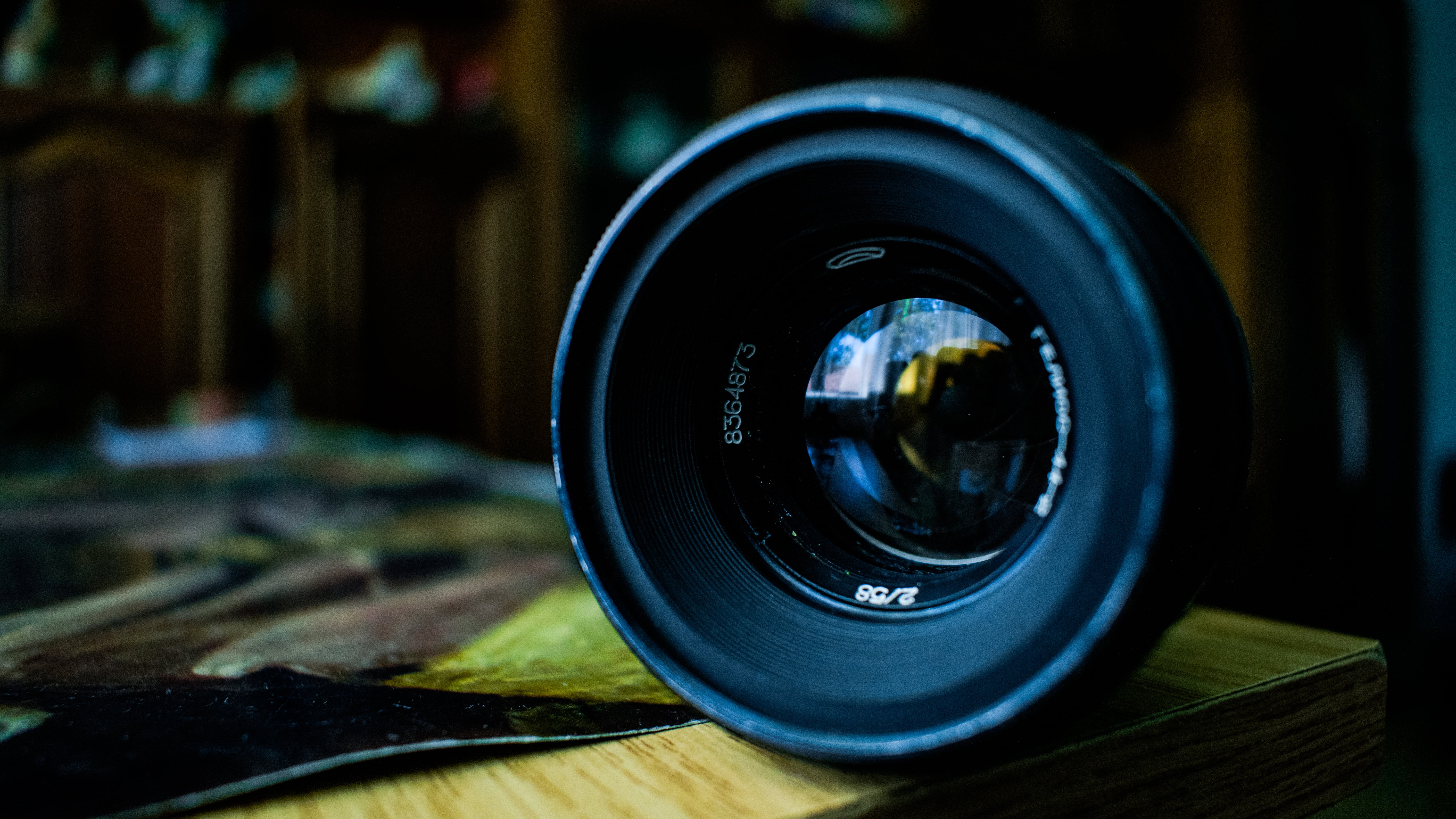 black, black color, camera - photographic equipment, photographic equipment, lens - optical instrument, photography themes, equipment, lens - eye, single object, HD Wallpaper