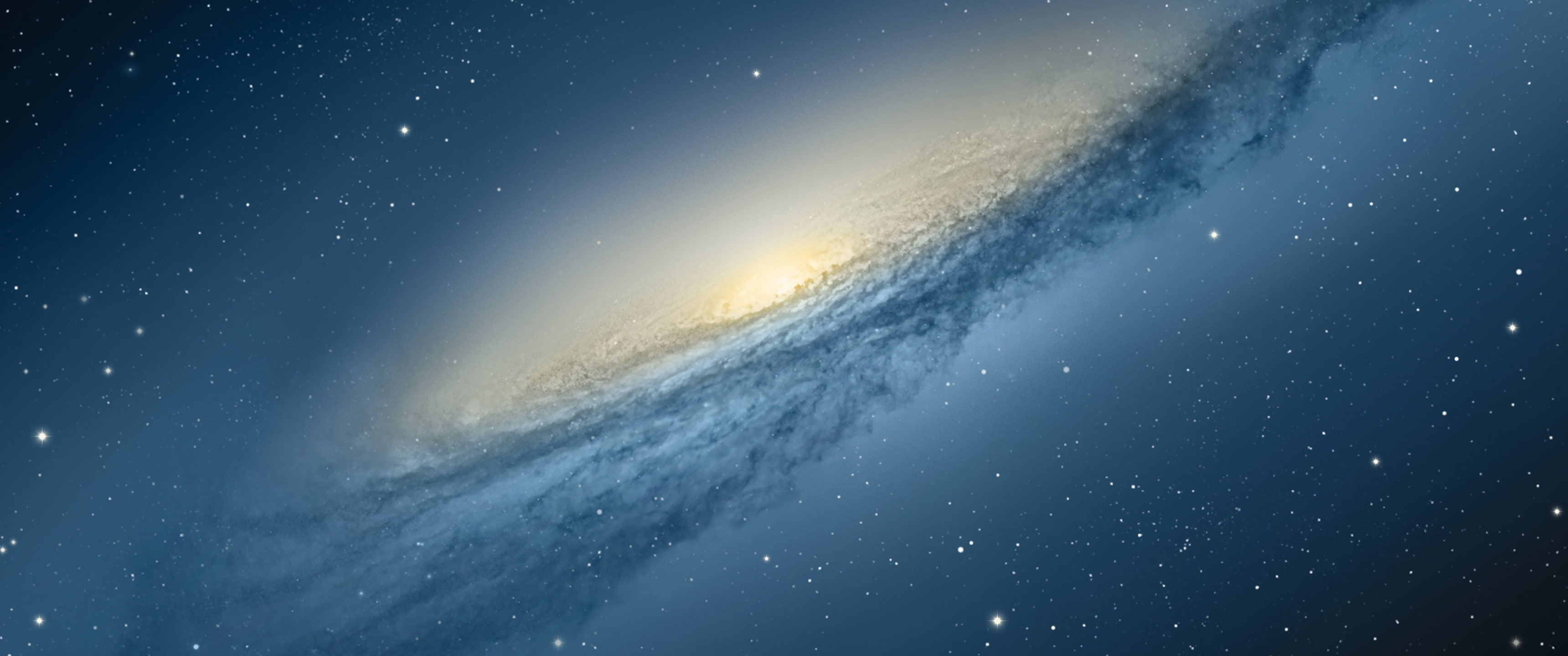 NGC 3190, space, 2K, galaxy, stars, blue, HD Wallpaper