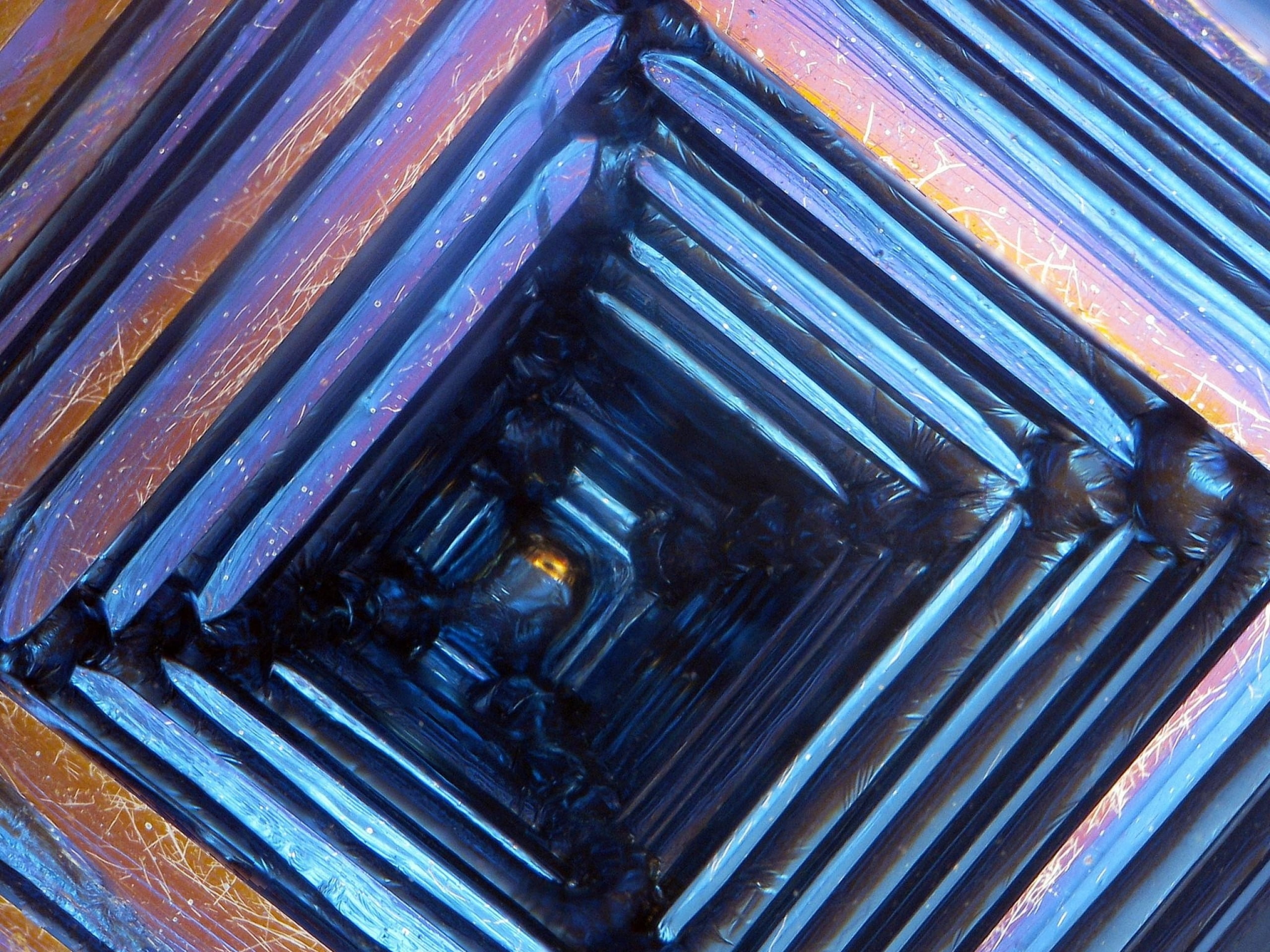 design, black color, Crystals, Iridescence, Element, large group of objects, indoors, abundance, still life, pattern, backgrounds, Bismuth, decoration, HD Wallpaper