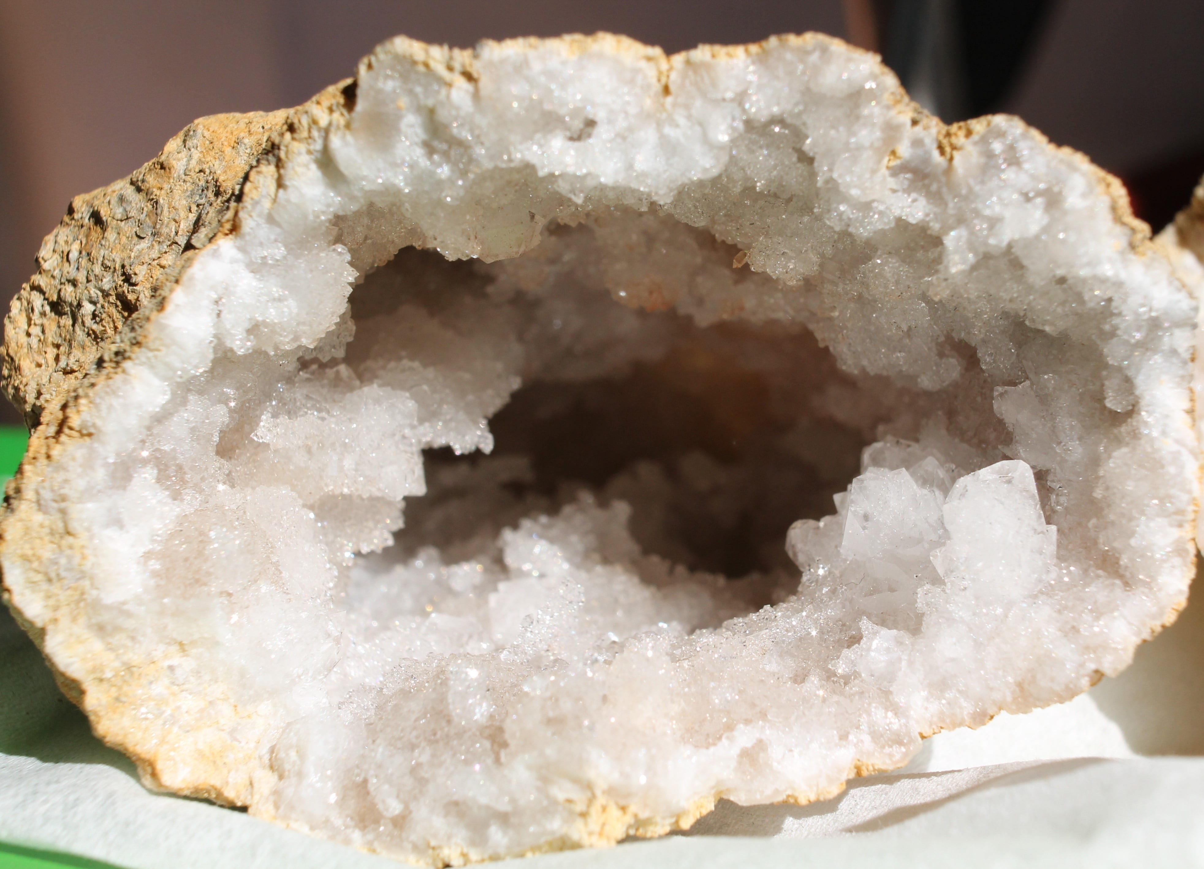 sugar, 4K, indulgence, dessert, no people, food and drink, gem, gemstone, white color, rock, freshness, wellbeing, food, mineral, close-up, baked, geode, HD Wallpaper