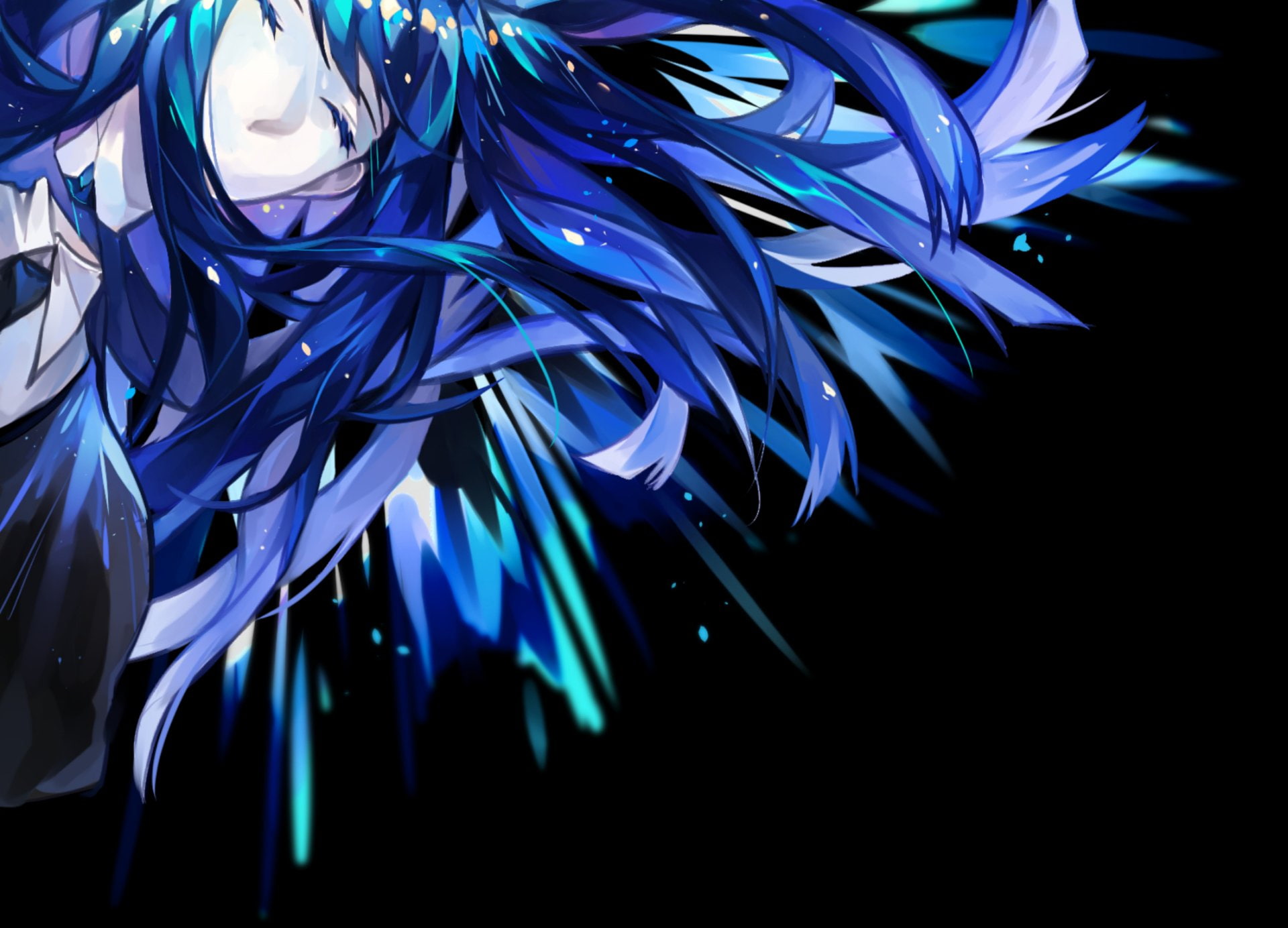 Lapis Lazuli (Houseki no Kuni), Houseki no Kuni, 1080P, Anime, HD Wallpaper