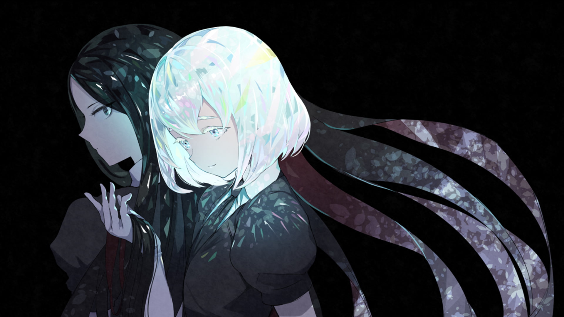1080P, Houseki no Kuni, Anime, Bort (Houseki no Kuni), Diamond (Houseki no Kuni), HD Wallpaper