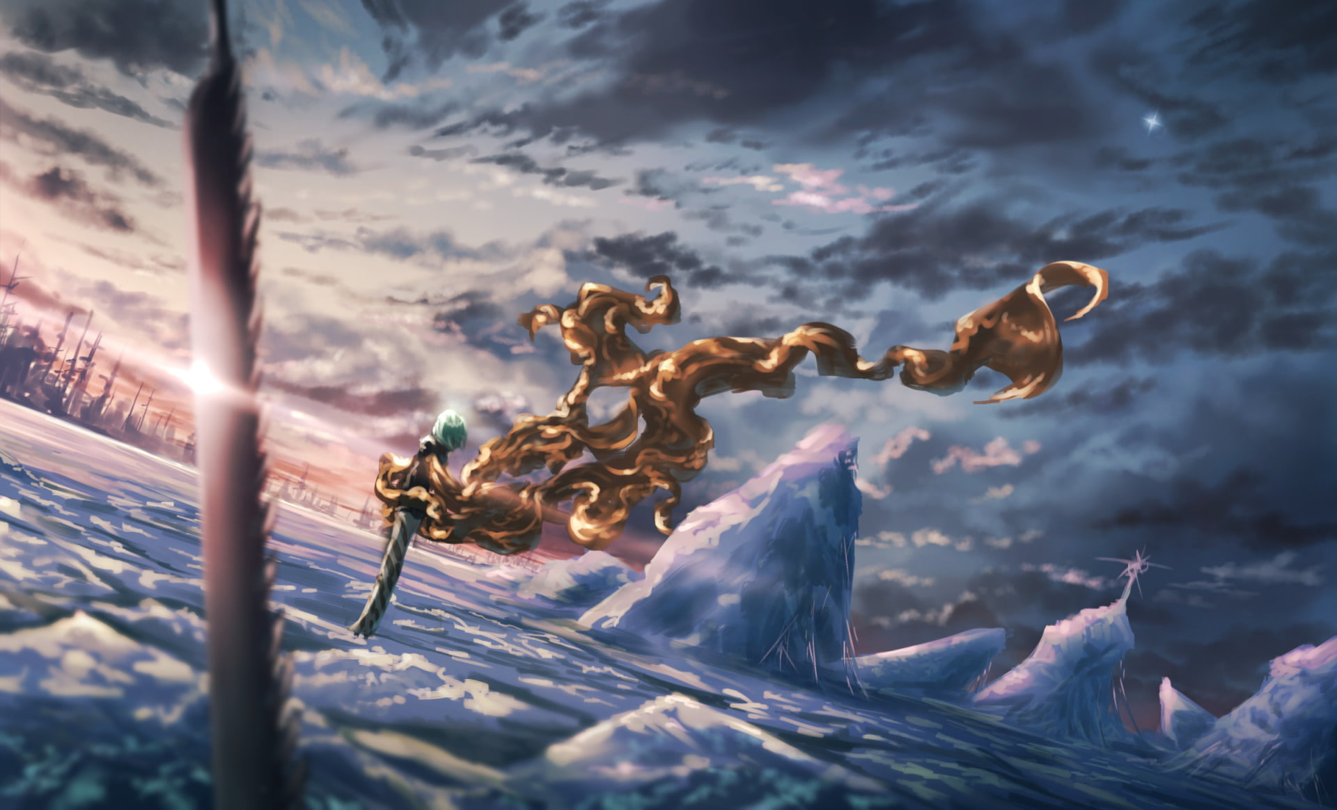 1080P, Anime, Phosphophyllite (Houseki no Kuni), Houseki no Kuni, HD Wallpaper