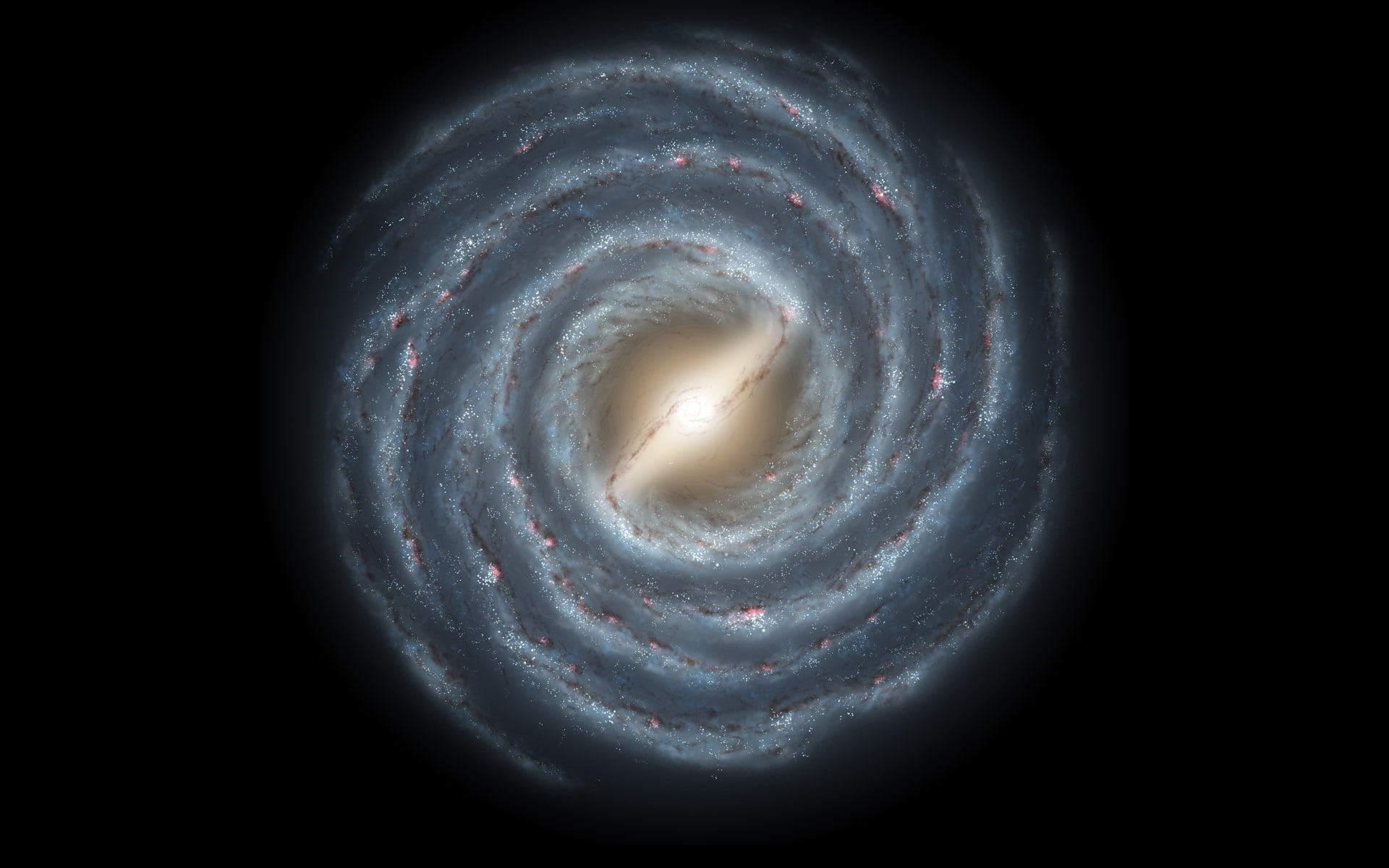 galaxy, space, spiral galaxy, 1080P, HD Wallpaper
