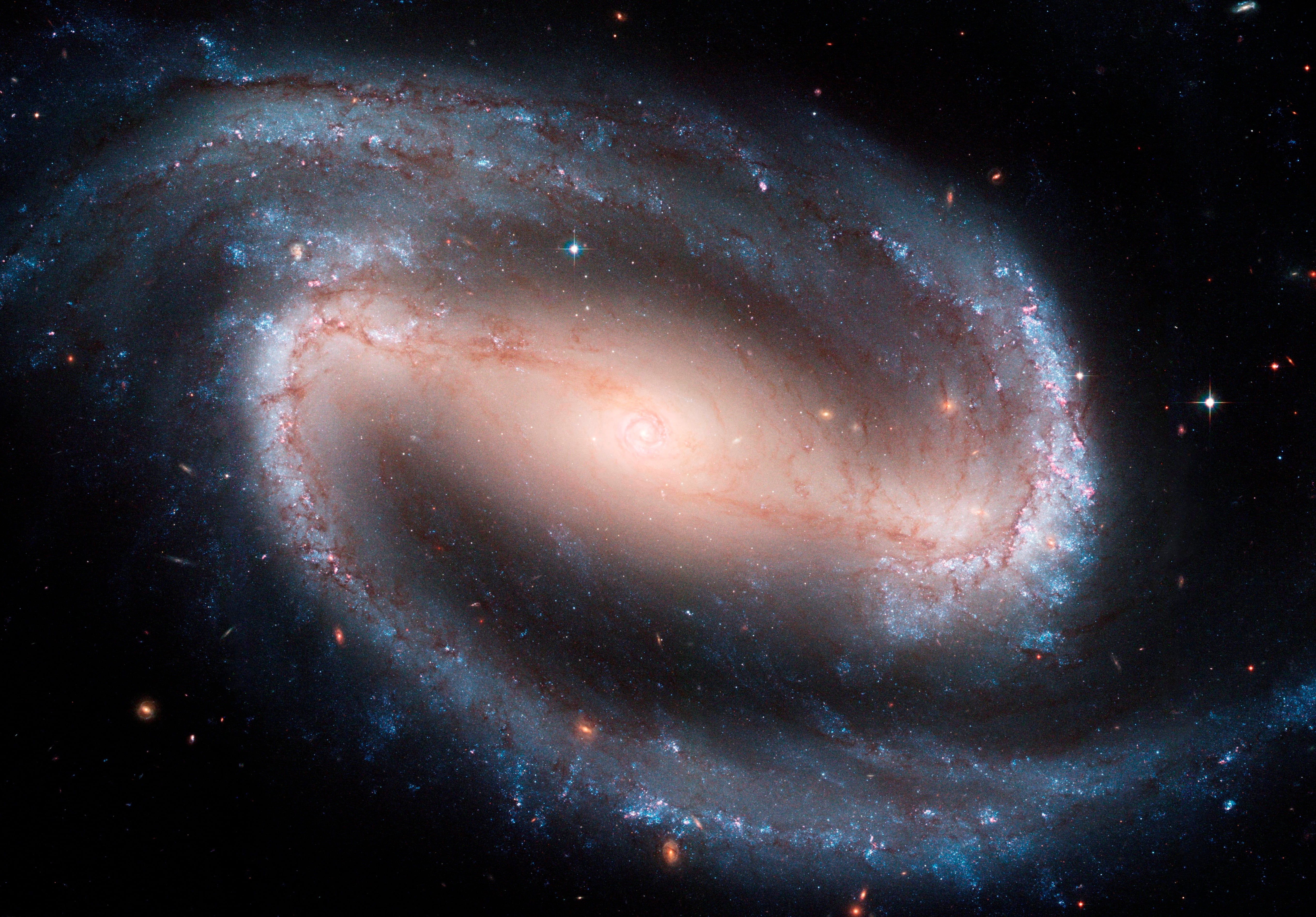 NGC 1300, spiral galaxy, outdoors, constellation, 5K, globular star cluster, spiral, space, nature, no people, galaxy, exploration, night, star - space, HD Wallpaper