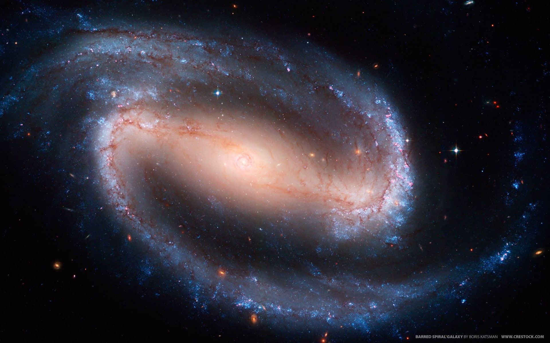 NGC 1300, spiral, sky, spiral galaxy, space, beauty in nature, mystery, no people, exploration, outdoors, globular star cluster, 1080P, communication, HD Wallpaper