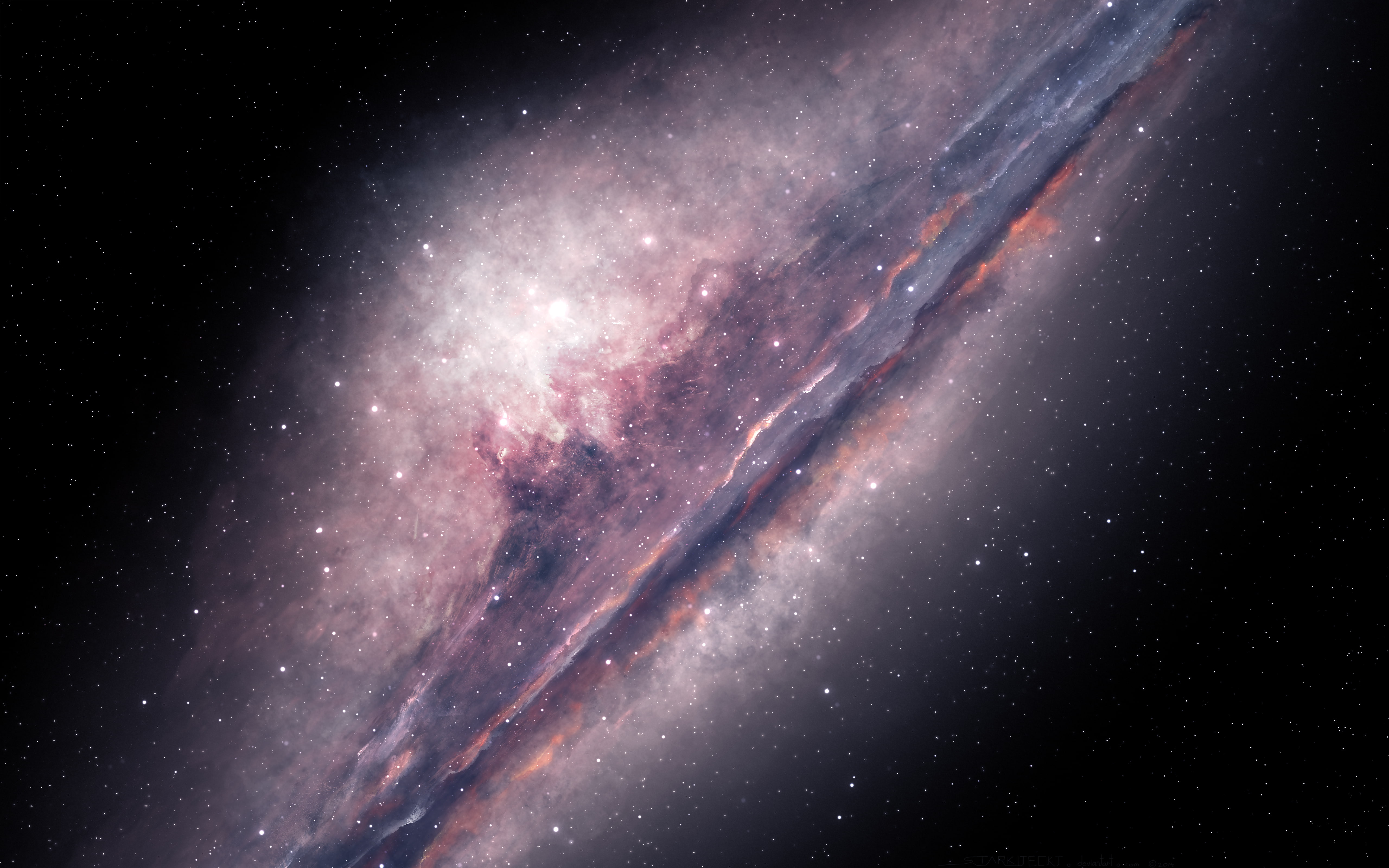 Spiral galaxy, 5K, Messier 83, 5K, HD Wallpaper