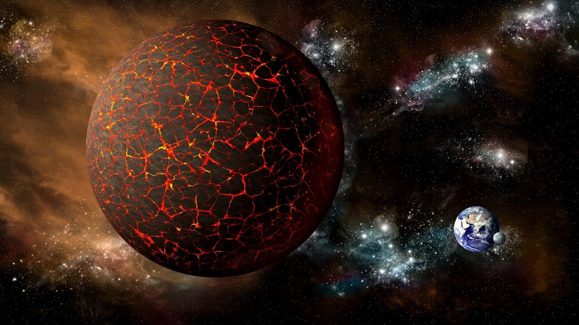 nibiru, 1080P, rogue planet, asteroid, planet x, HD Wallpaper