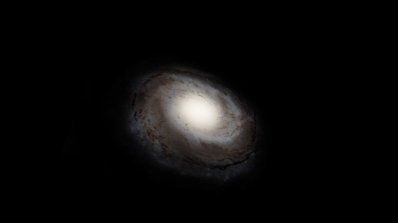 space, dark, sky, moon, astronomy, nature, spiral galaxy, full moon, close-up, night, beauty in nature, single object, space exploration, space art, black background, HD Wallpaper