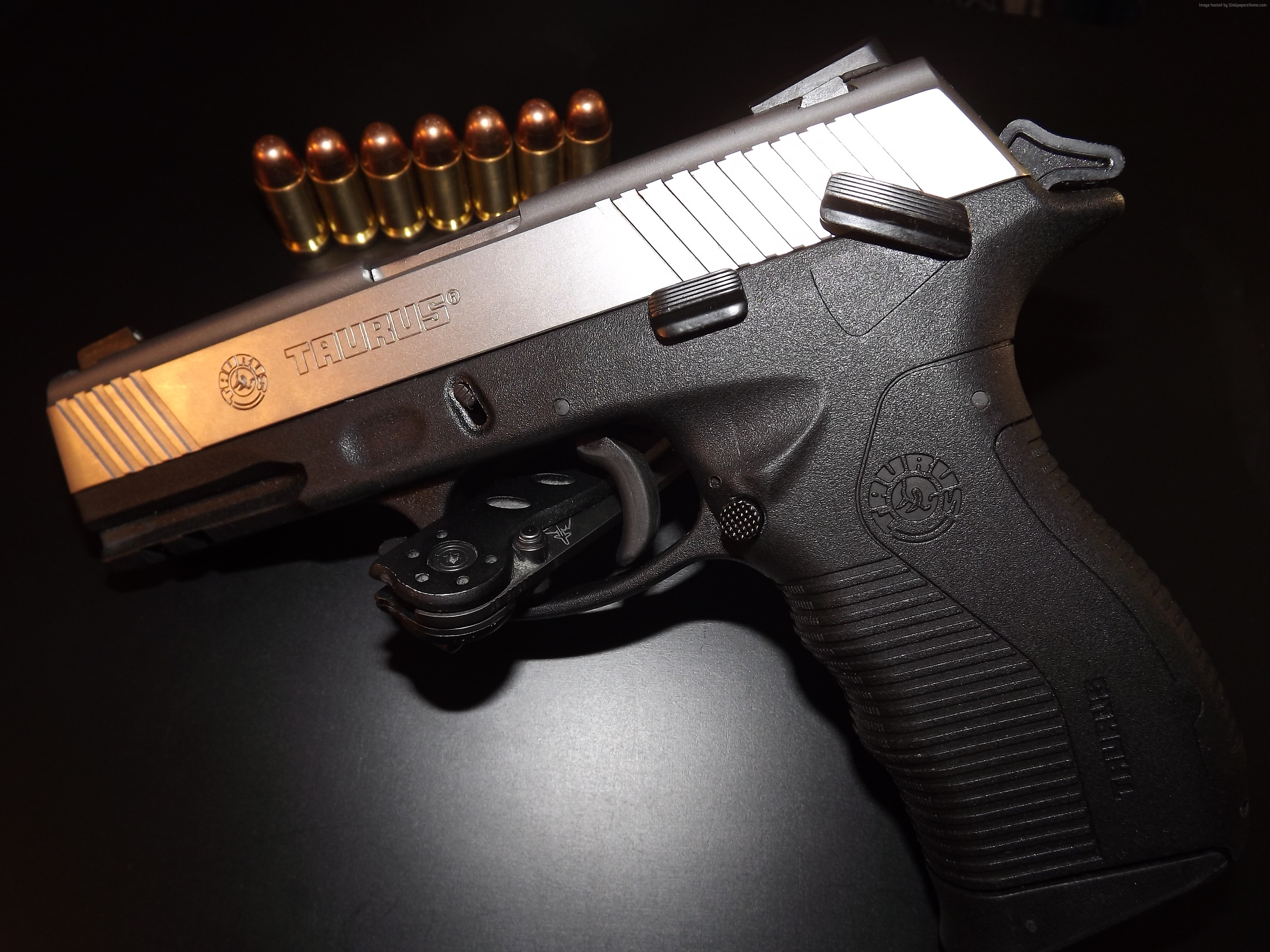 gun, Taurus PT92, 4K, HD Wallpaper