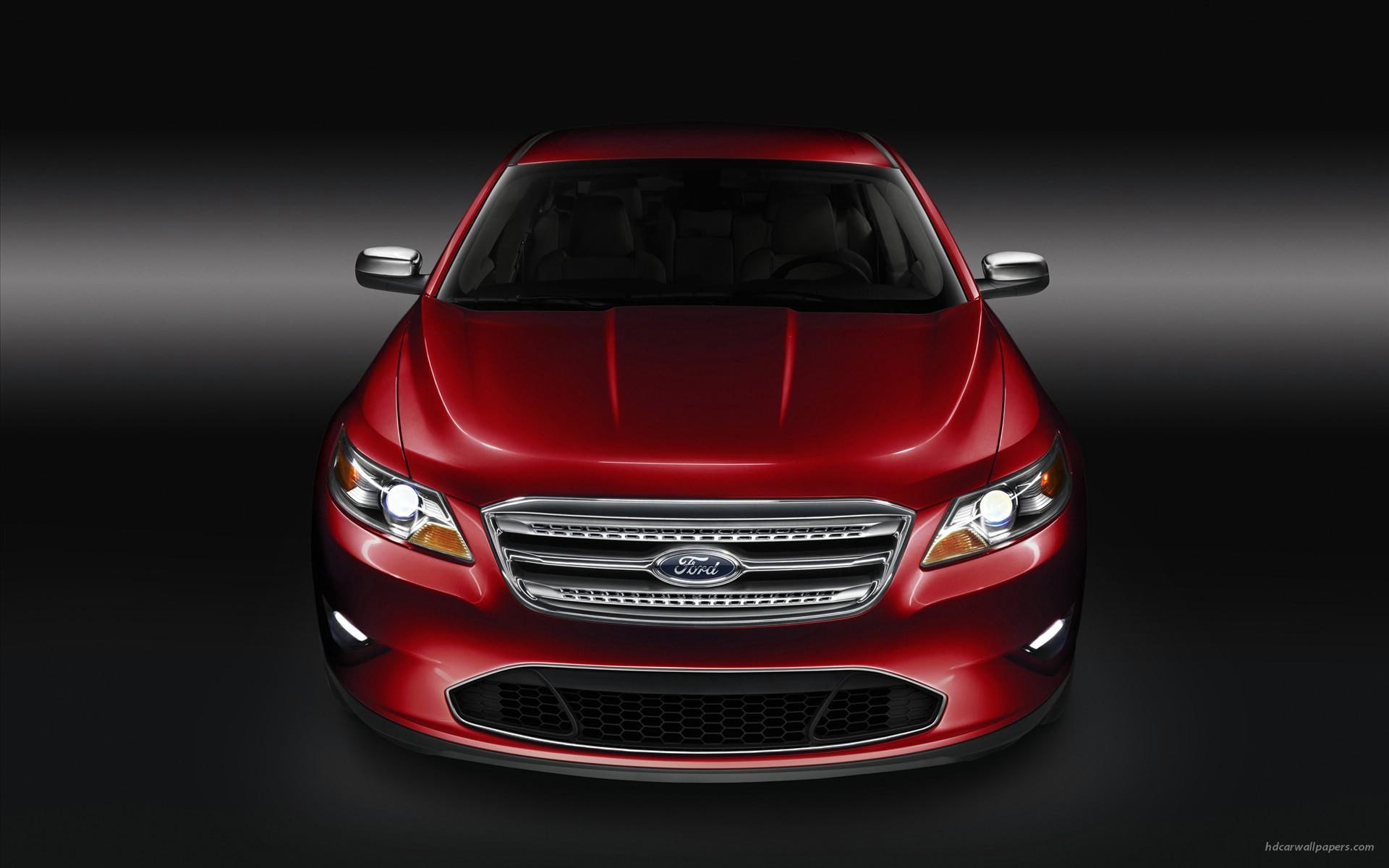 taurus, red, ford, 2010, 1080P, HD Wallpaper