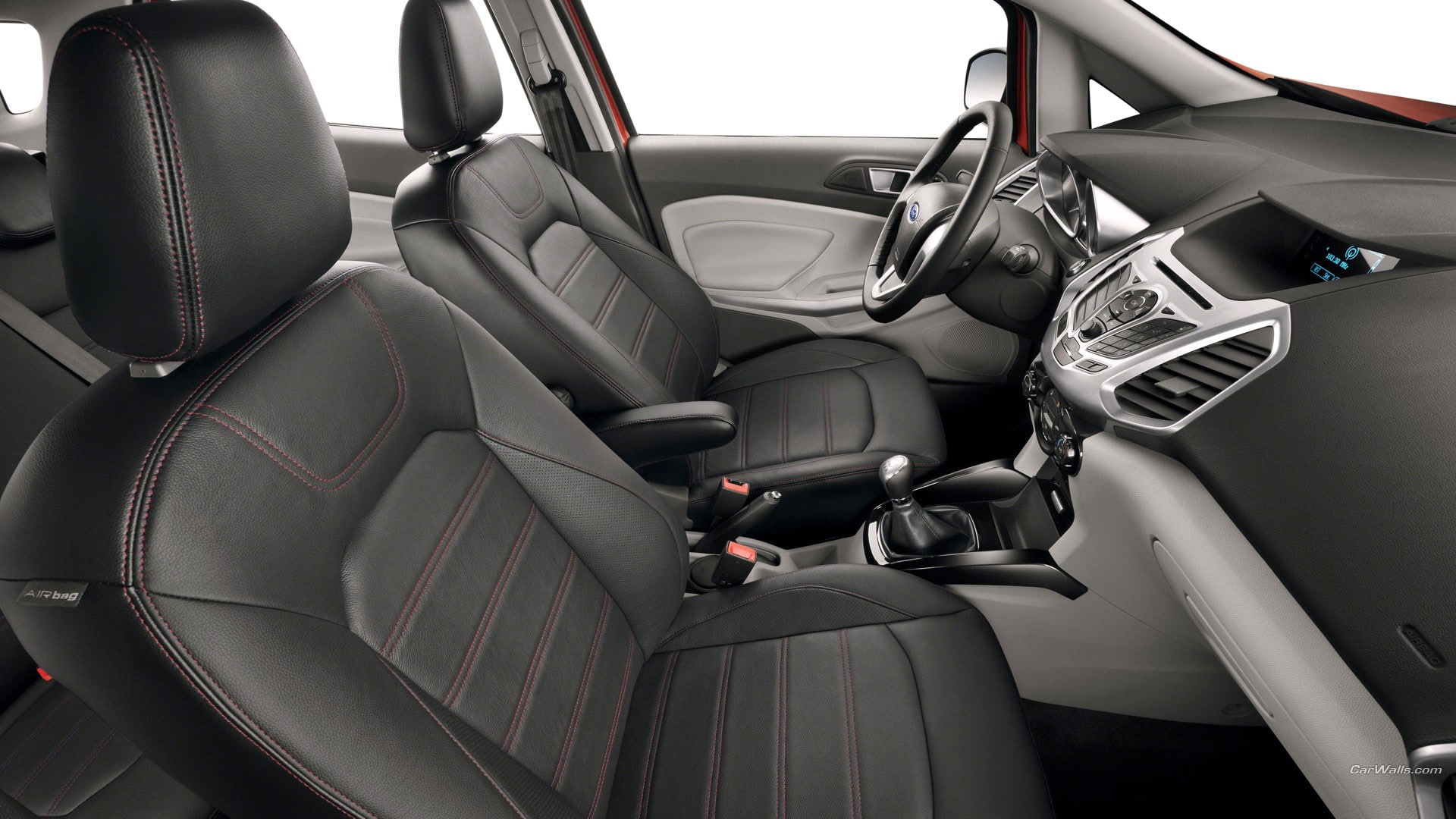 Ford, car interior, Ford EcoSport, 1080P, vehicle, car, HD Wallpaper