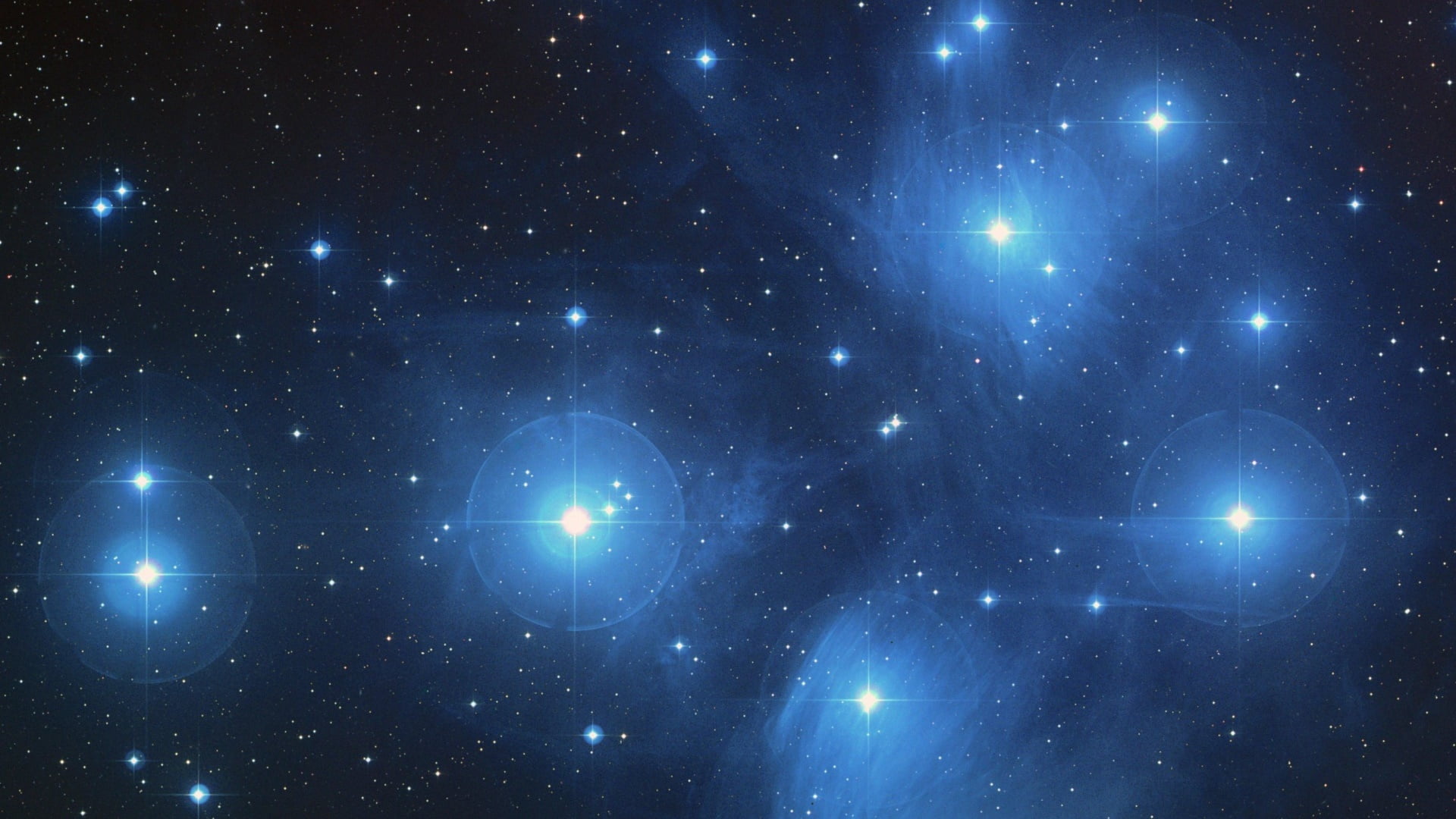 luminosity, backgrounds, sky, scenics - nature, star, blue, 1080P, light - natural phenomenon, night, nebula, galaxy, space, illuminated, glowing, astronomical object, HD Wallpaper