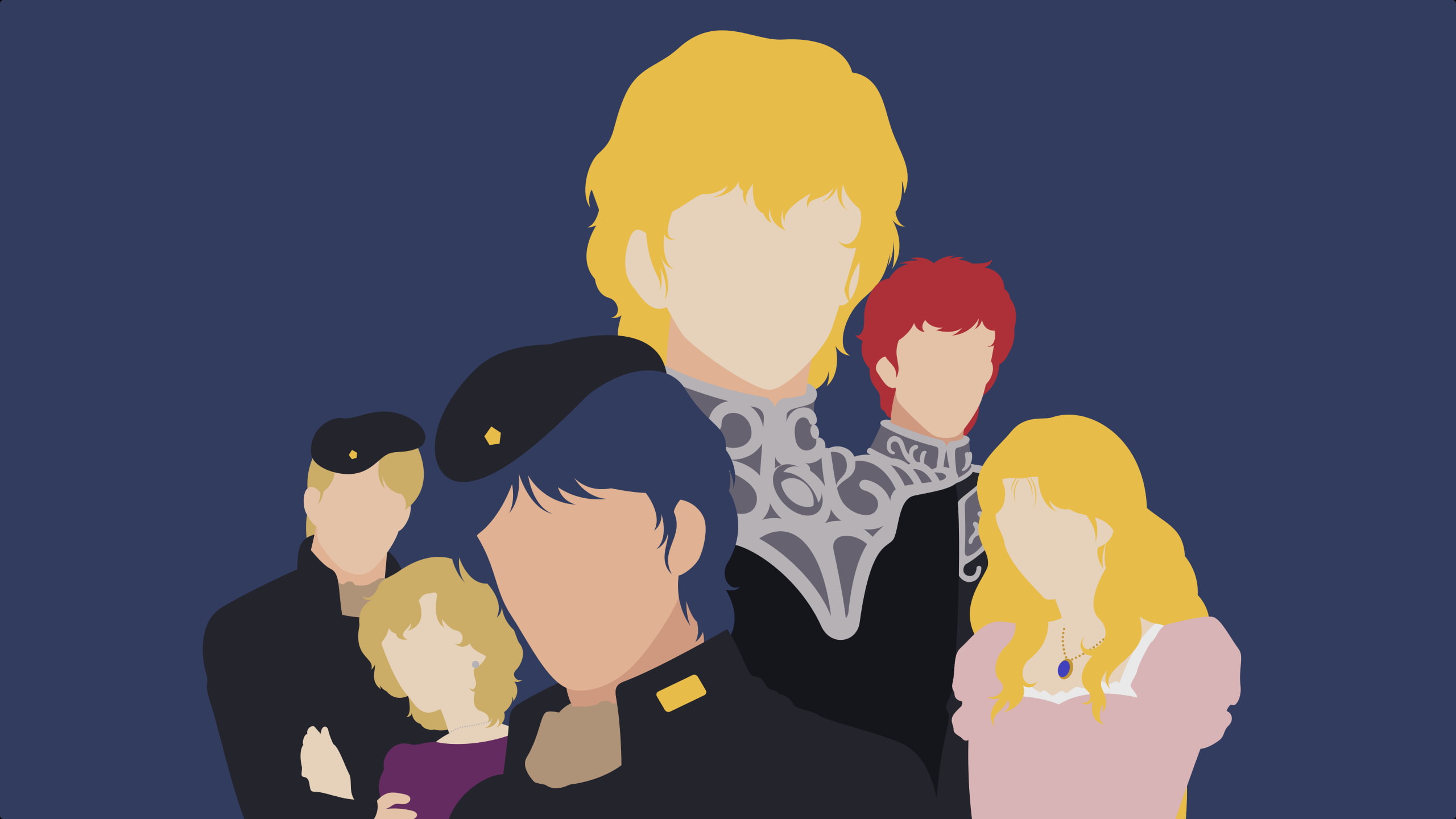 Legend of the Galactic Heroes, 2K, Anime, HD Wallpaper