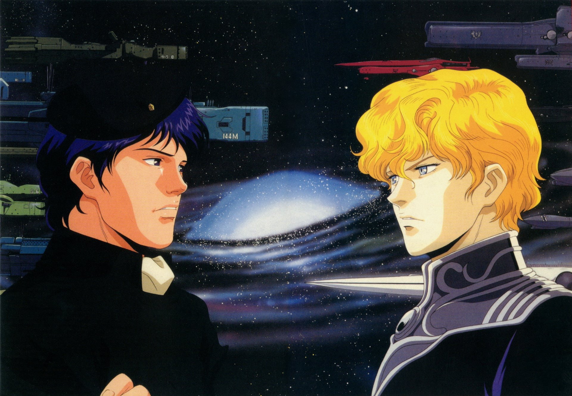 1080P, Legend of the Galactic Heroes, Anime, HD Wallpaper