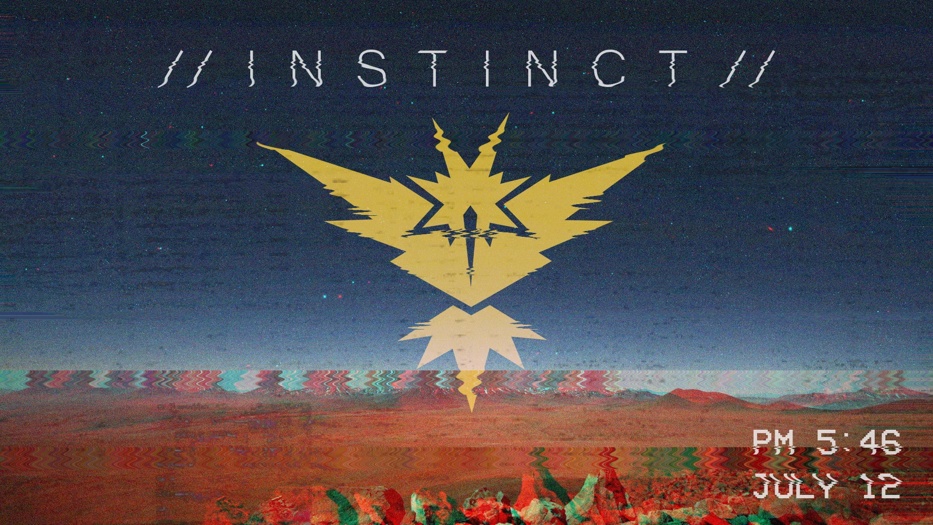 1080P, Pokémon, Team Mystic, Pokemon Go, valor, instinct, HD Wallpaper