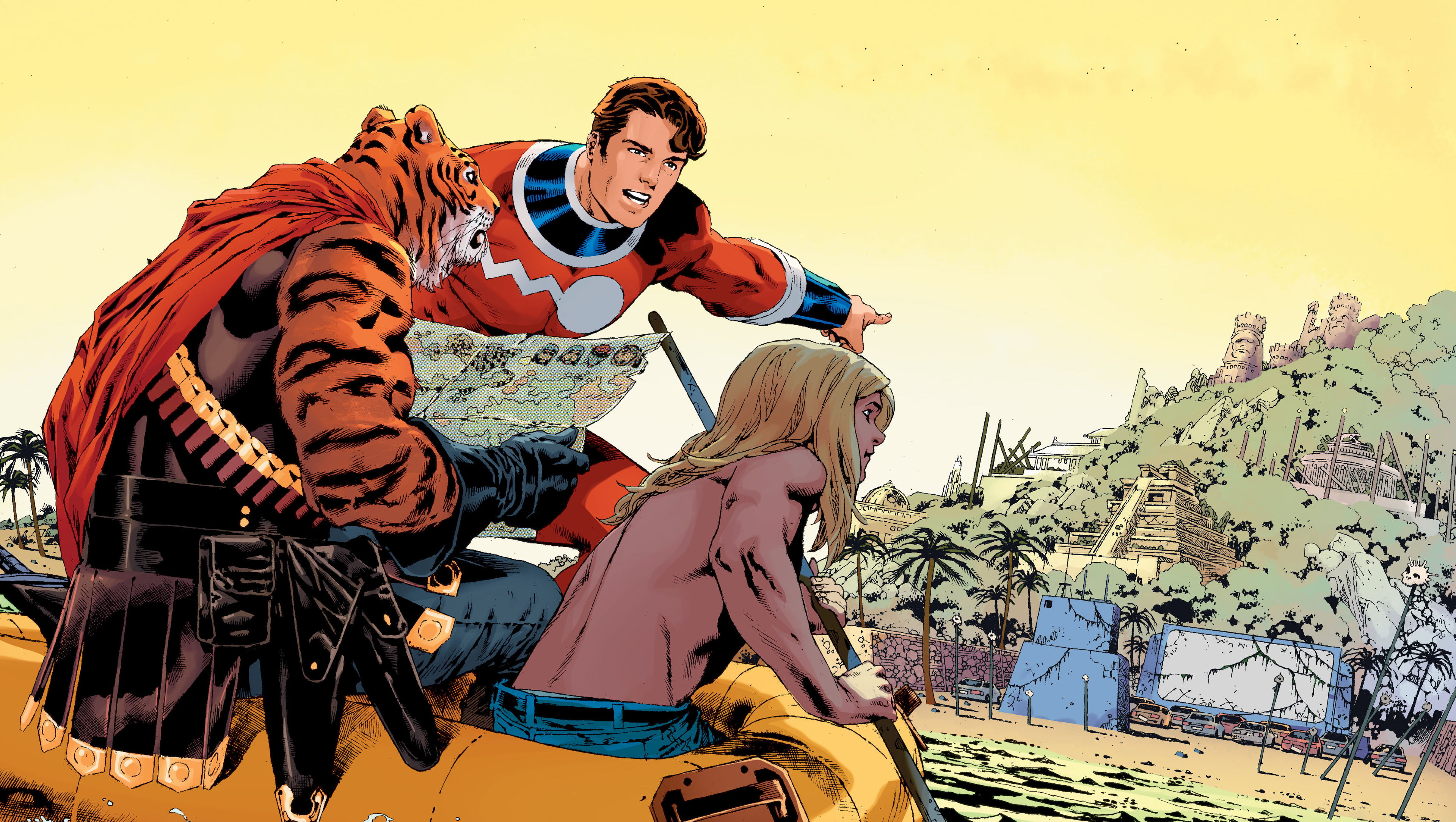 The Multiversity Guidebook, 4K, Comics, HD Wallpaper
